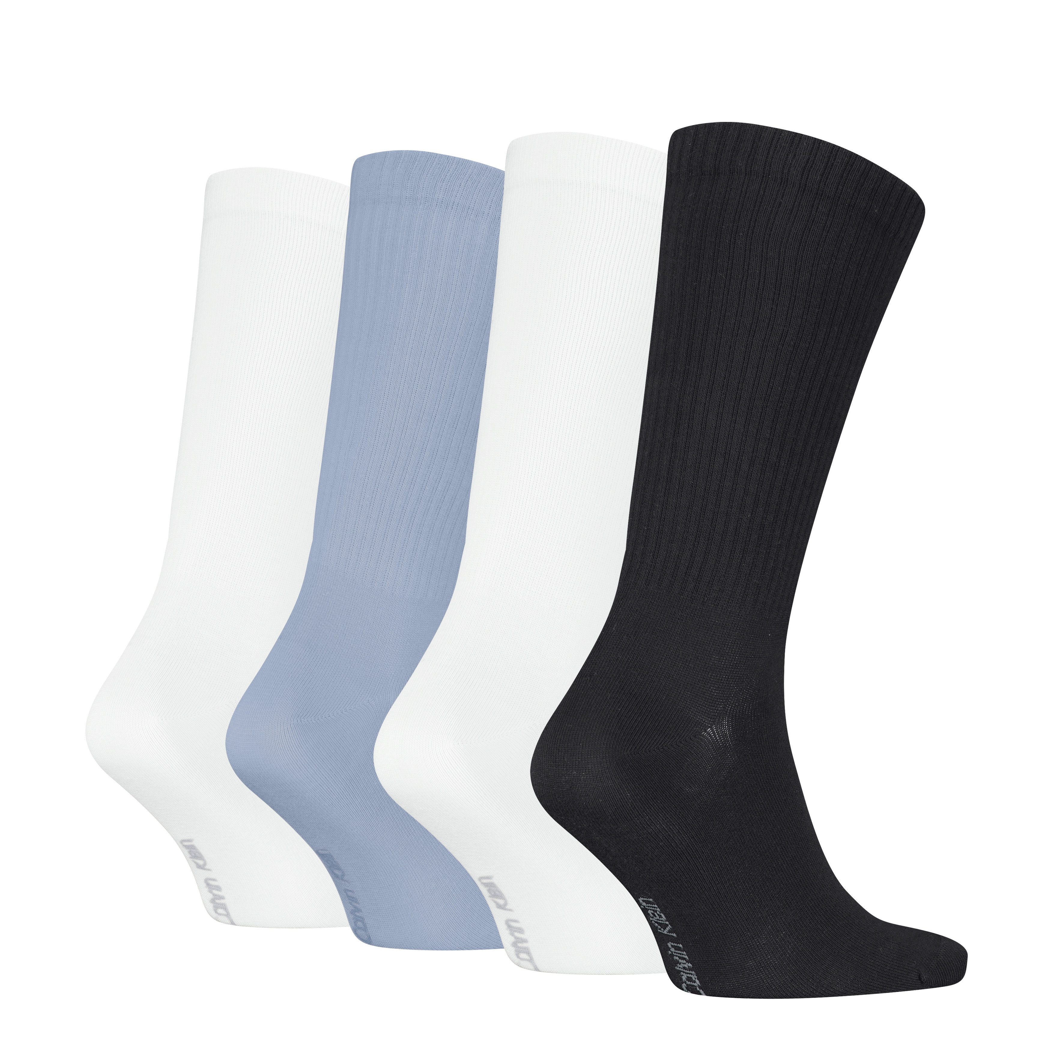 Calvin Klein Jeans Sokken CKJ MEN SOCK 4P SHADOW RIB LOGO ECOMM (4 paar)