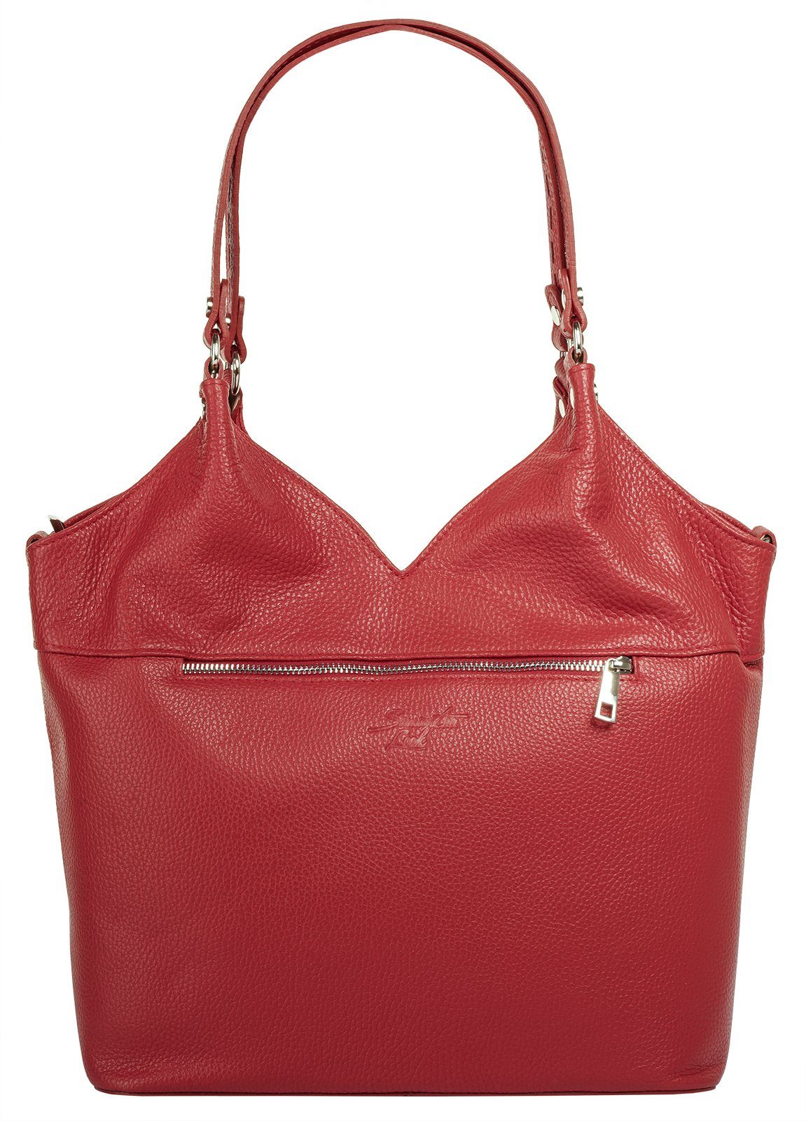 Samantha Look Shopper echt leer, made in italy