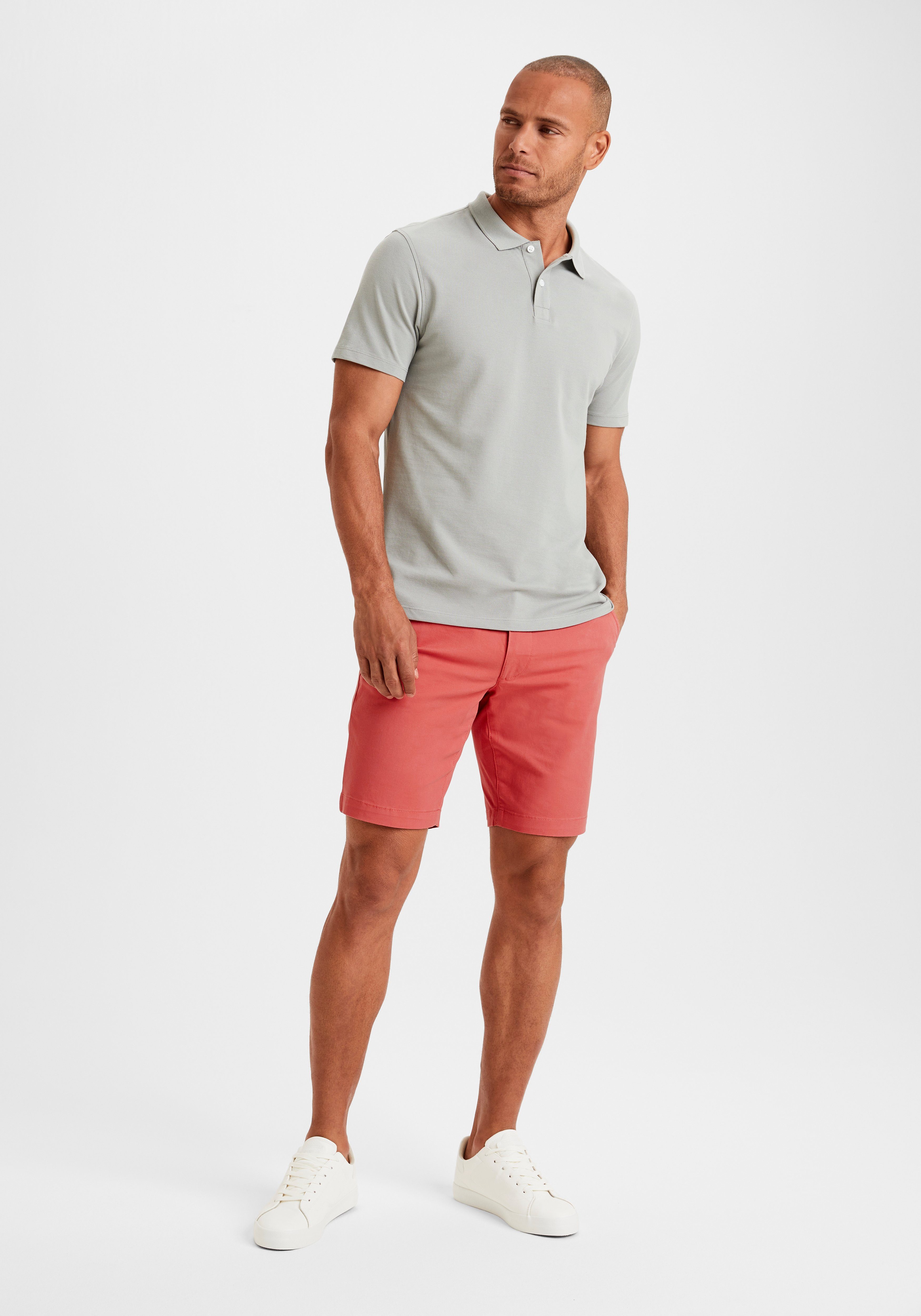 H.I.S Chino-short Regular fit Shorts van elastische katoenkwaliteit