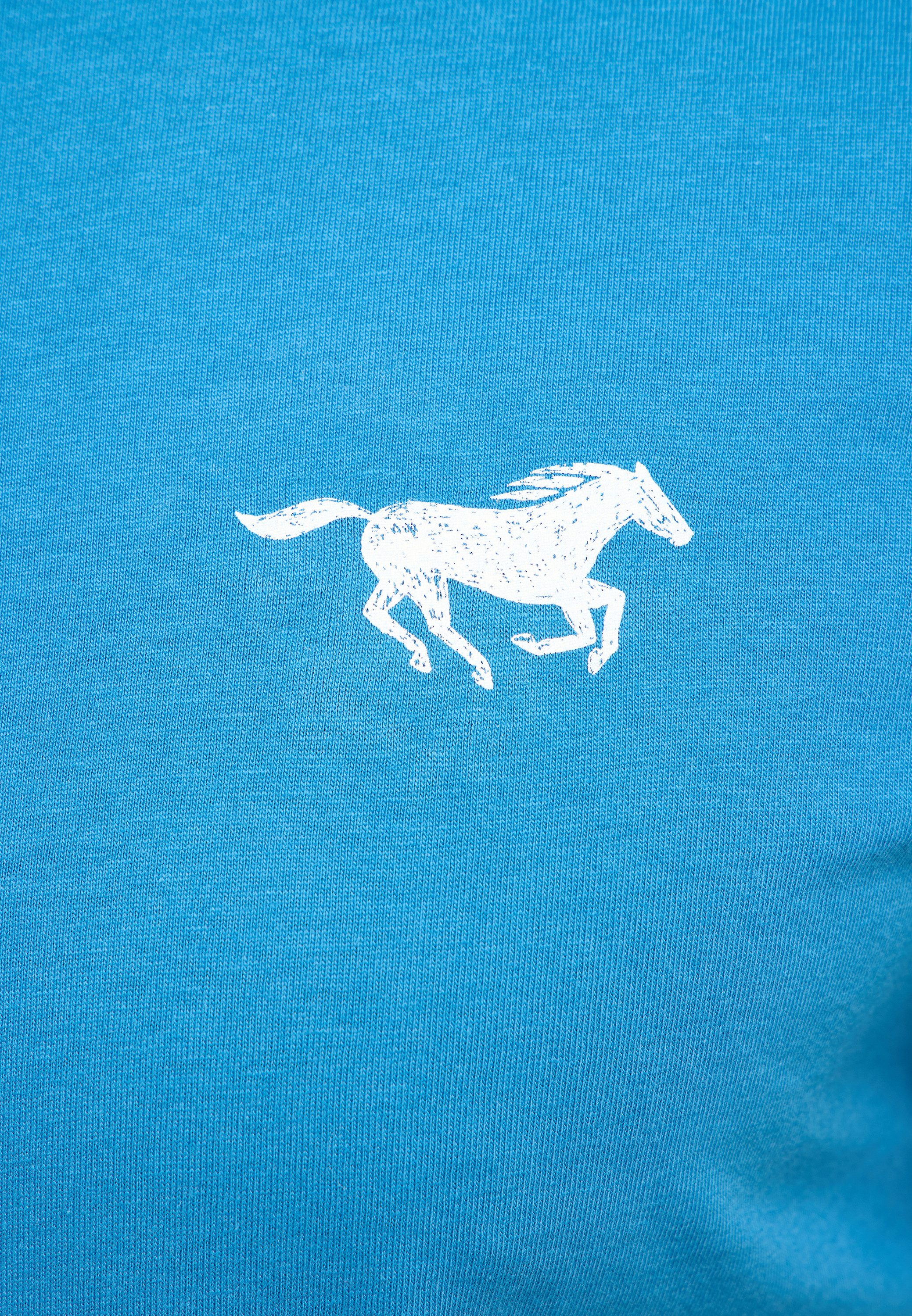 MUSTANG Shirt met korte mouwen Heren stijl Austin