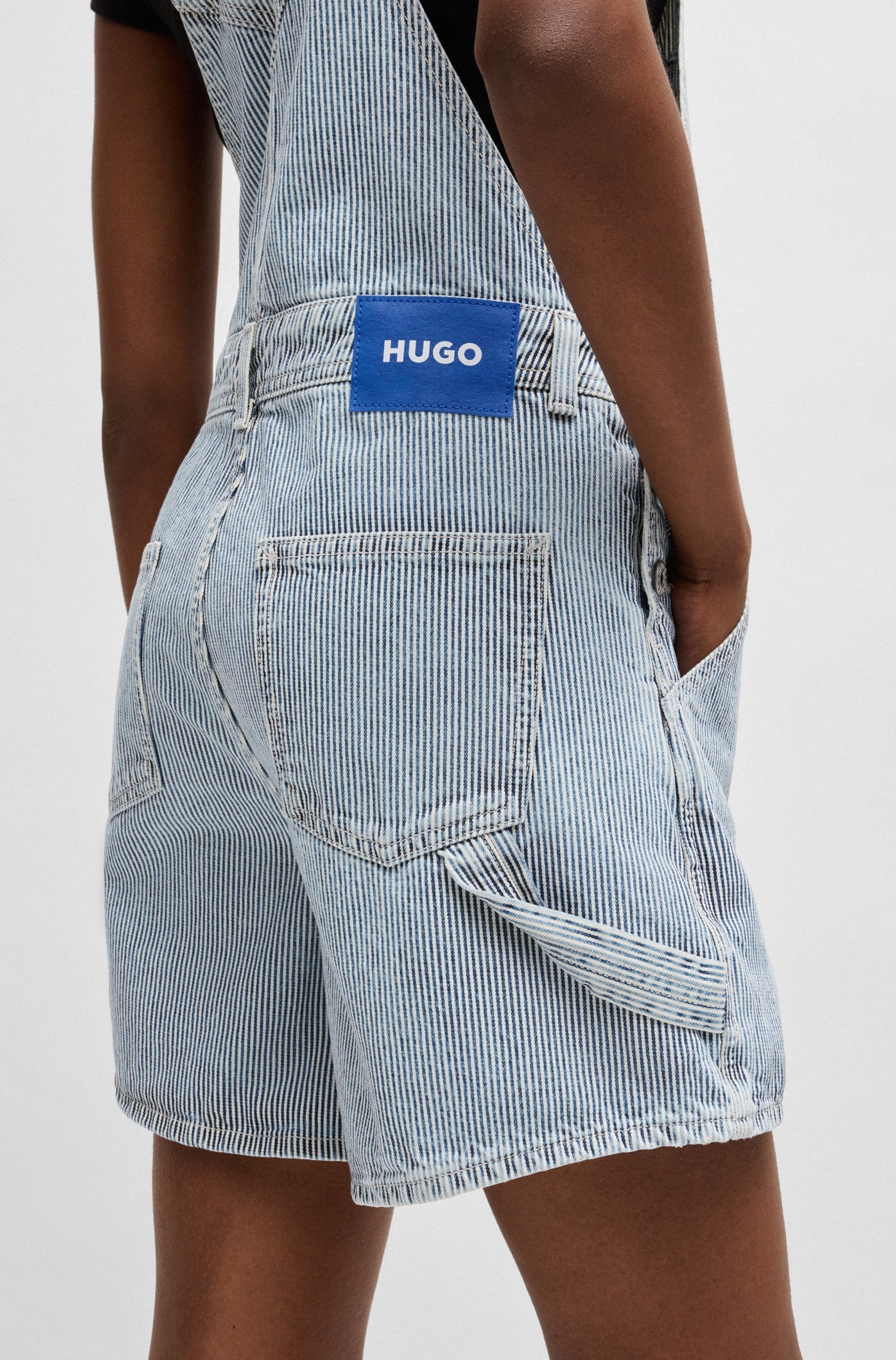 HUGO Blue Tuinbroek met loop-detail