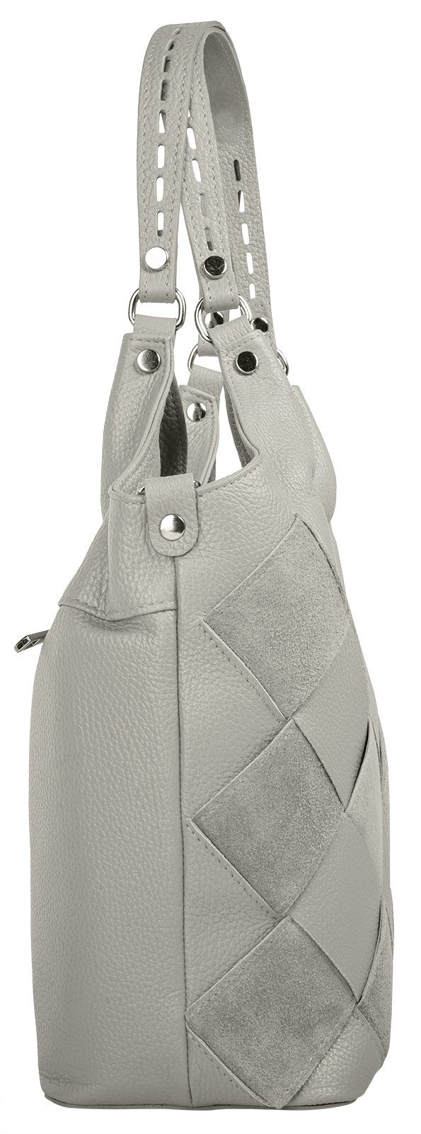 Samantha Look Shopper echt leer, made in italy