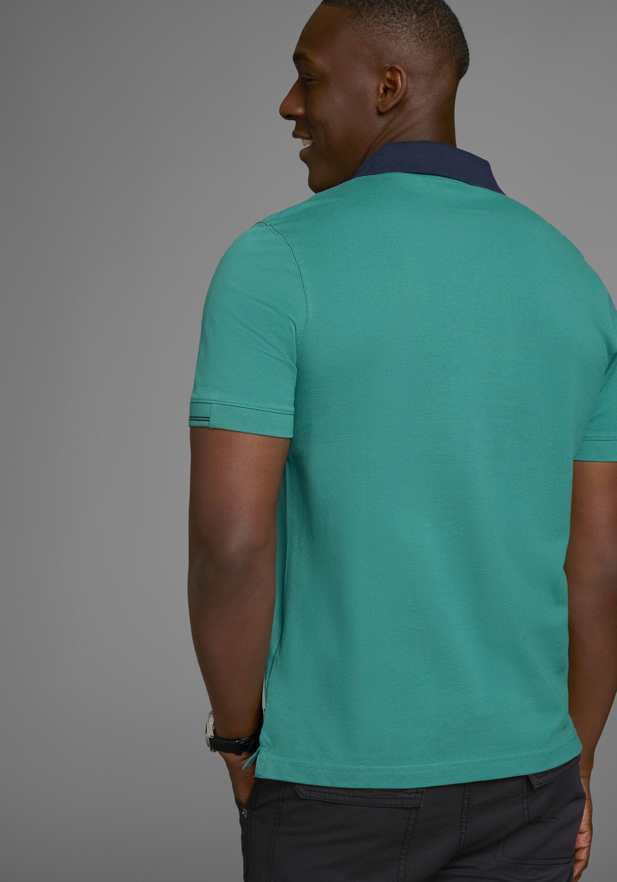 Man's World Poloshirt Korte mouwen, met polokraag, voor sportieve activiteiten