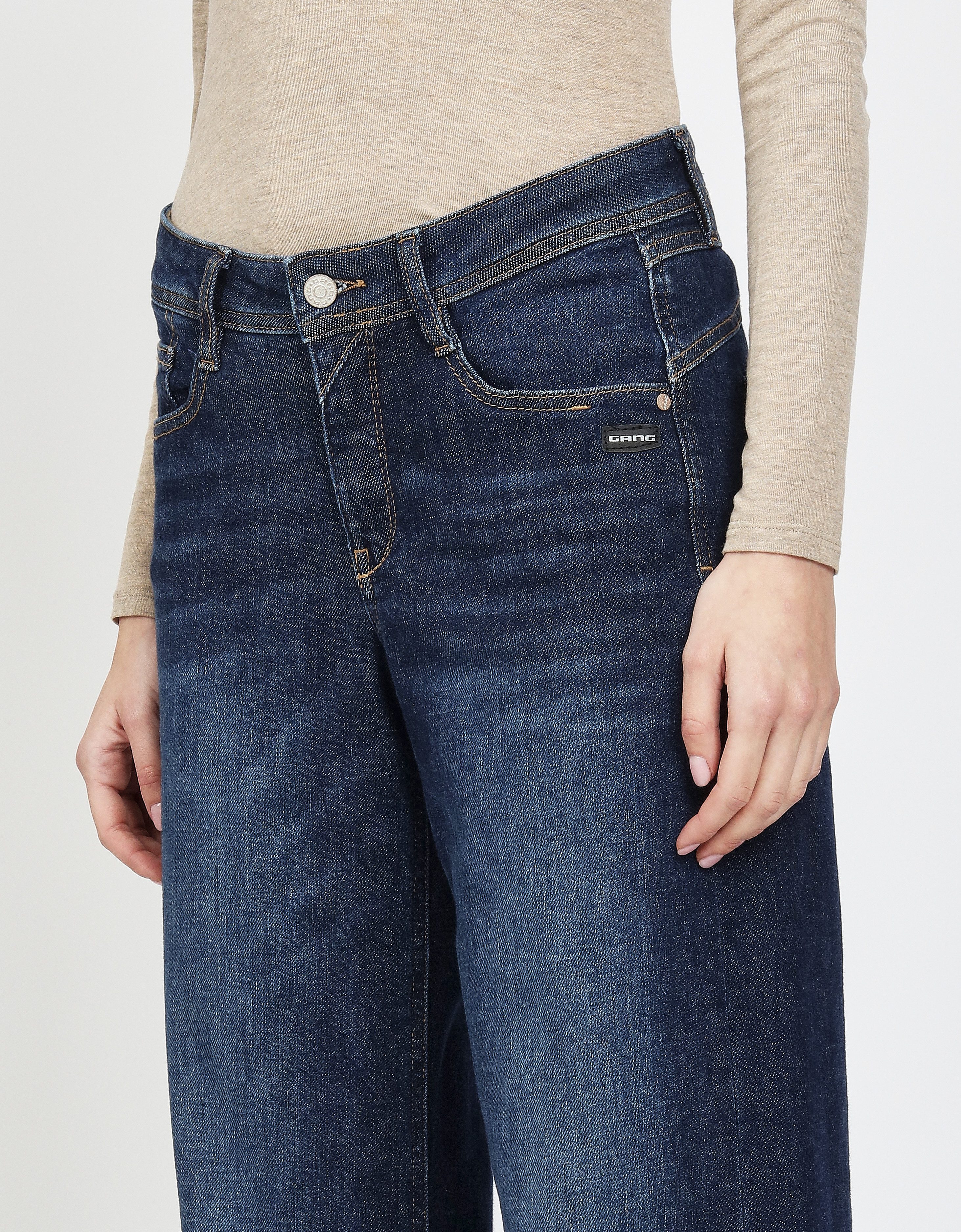 GANG Wijde jeans 94AMELIE WIDE