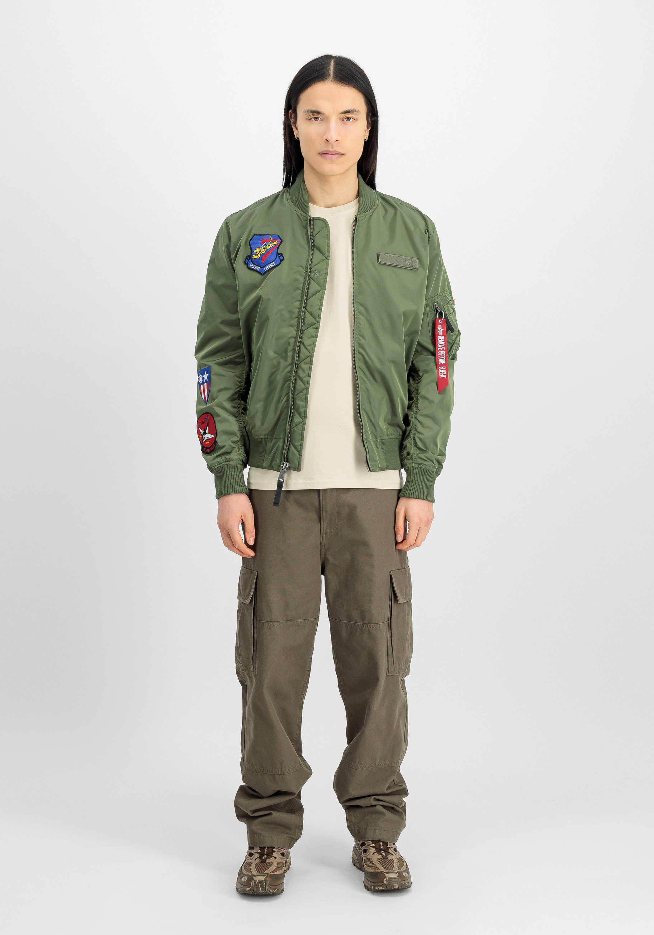 Alpha Industries Bomberjack MA-1 TT Flying Tigers Light