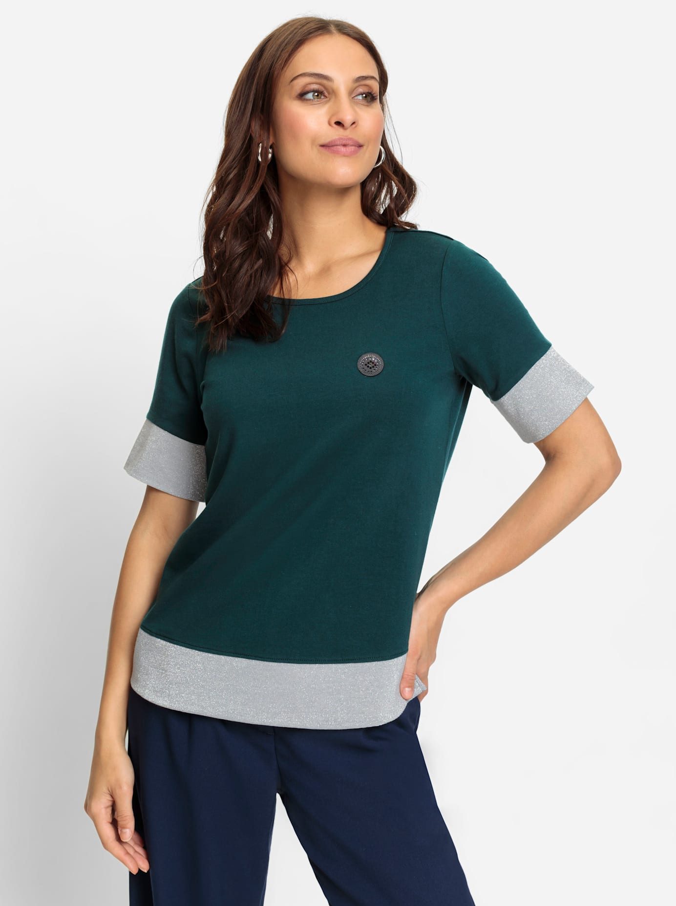 Classic Inspirationen Shirt met ronde hals Shirt (1-delig)