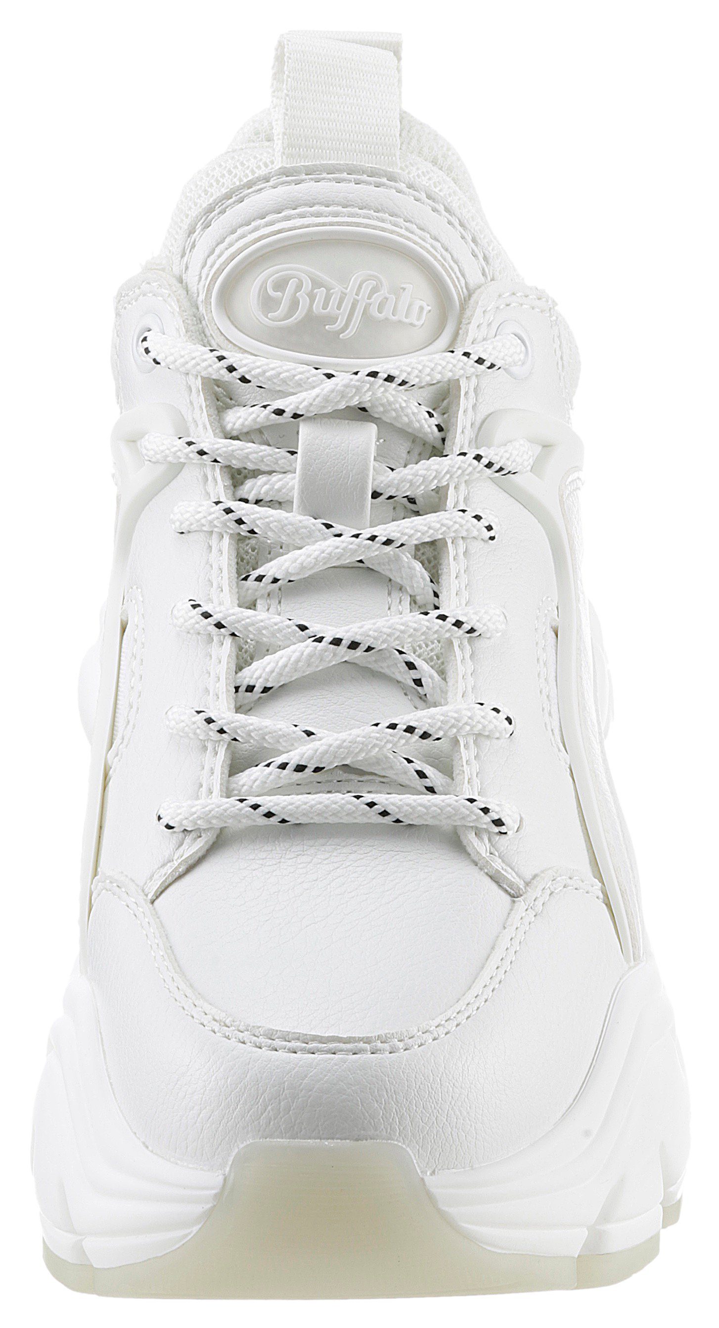 Buffalo Sneakers BINARY in monochrome uitstraling, vrijetijdsschoen, lage schoen, veterschoen