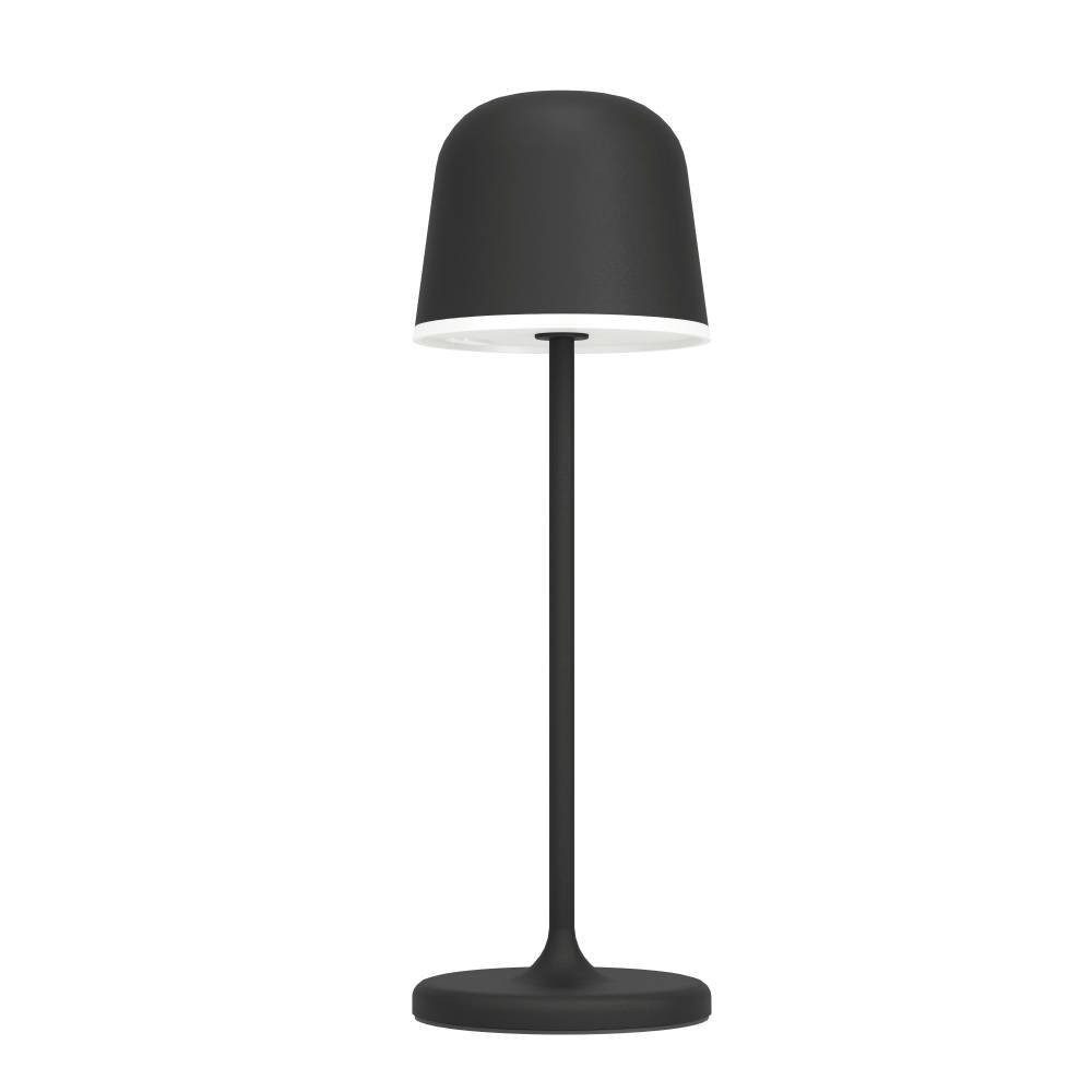 EGLO Tafellamp MANNERA Nachttafellamp touch dimbaar, tafellamp in zwart en wit, IP54 (1 stuk)