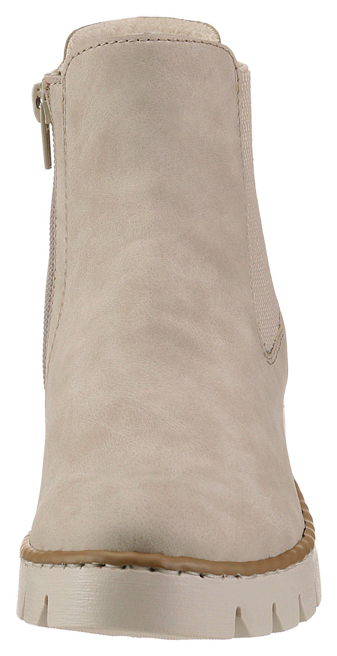 Rieker Chelsea-boots met lichte profielzool