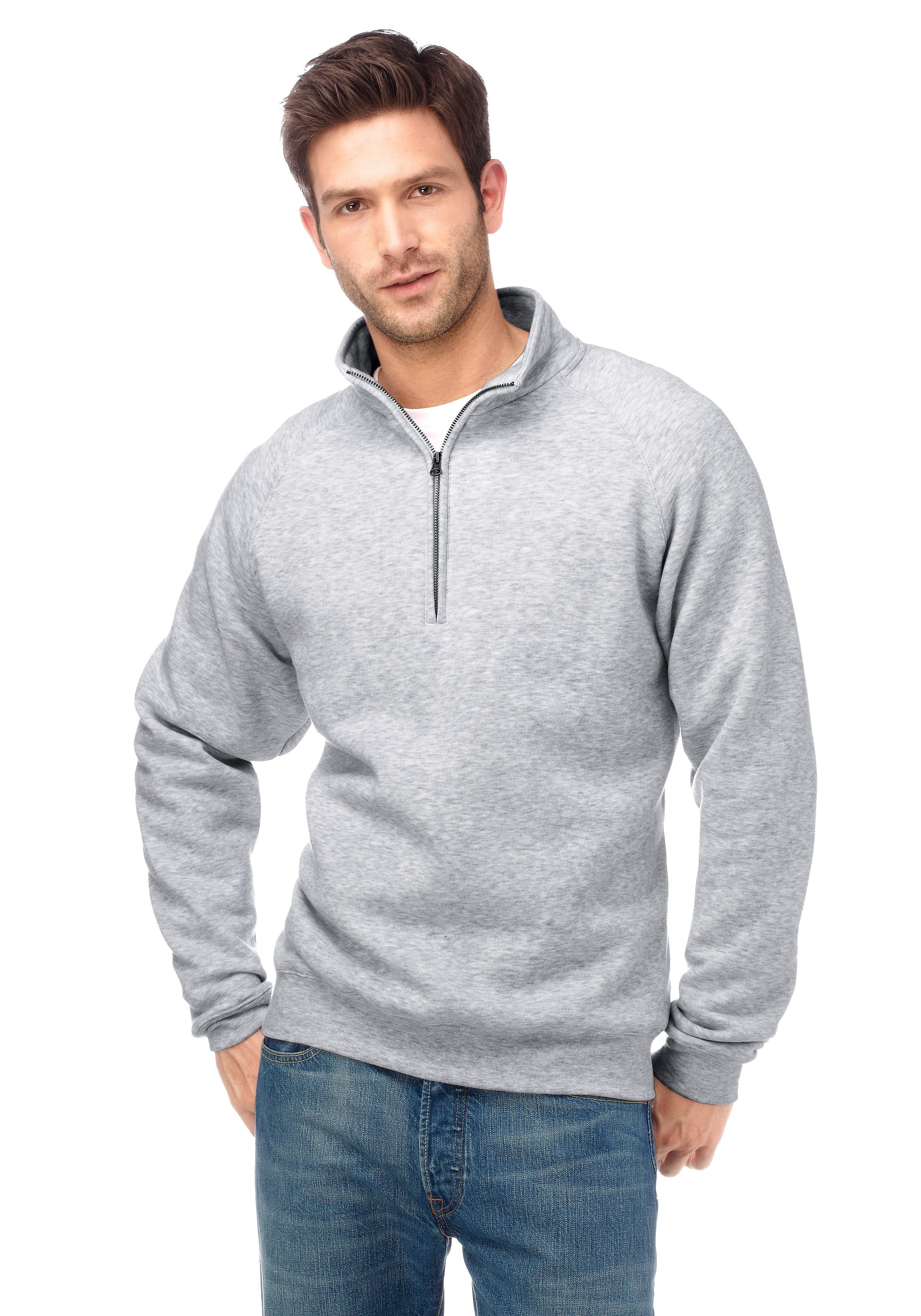 FRUIT OF THE LOOM Sweatshirt met schipperskraag online shop FRUIT OF THE LOOM Sweatshirt met schipperskraag online shop