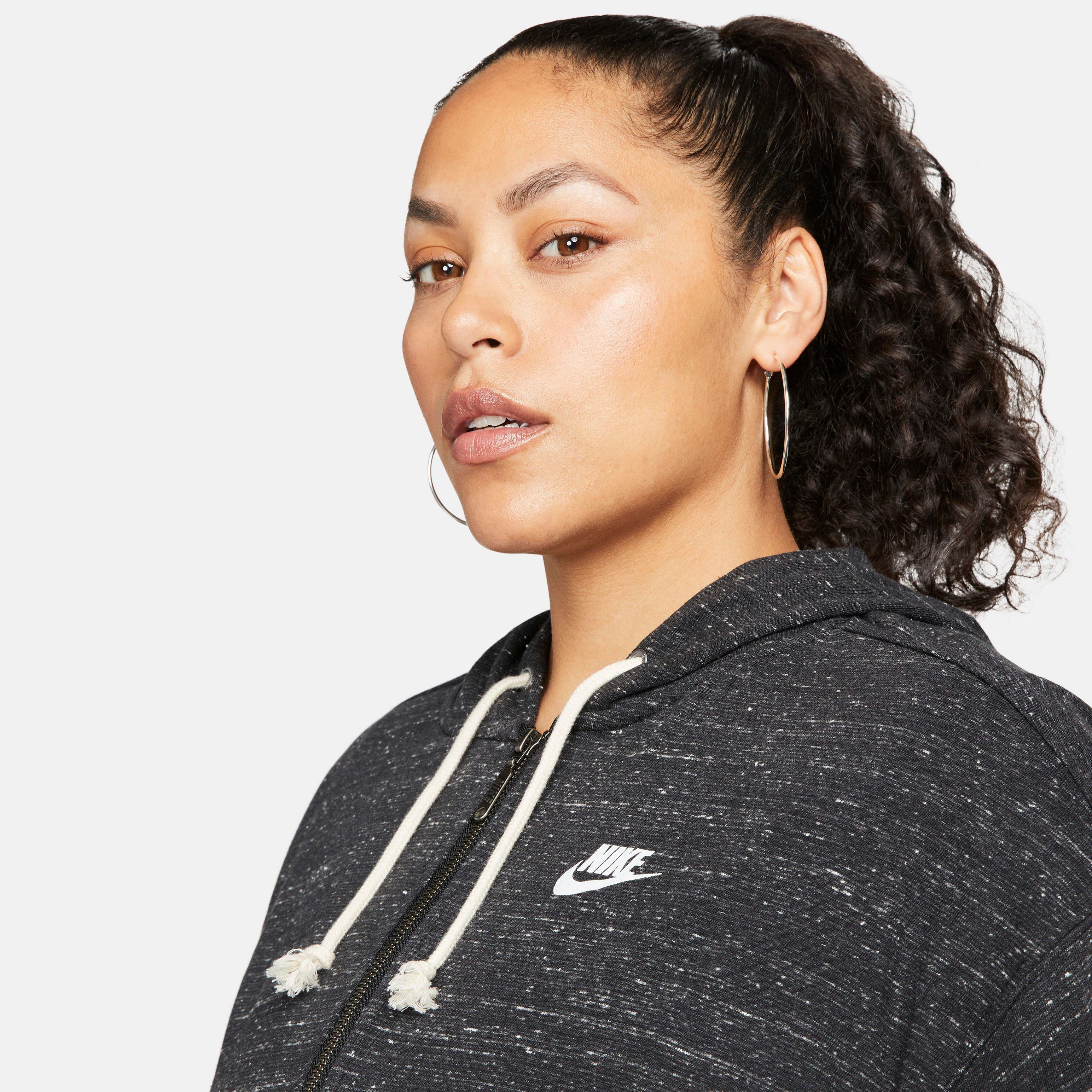 Nike Sportswear Capuchonsweatvest W NSW GYM VNTG EASY FZ HD PLUS