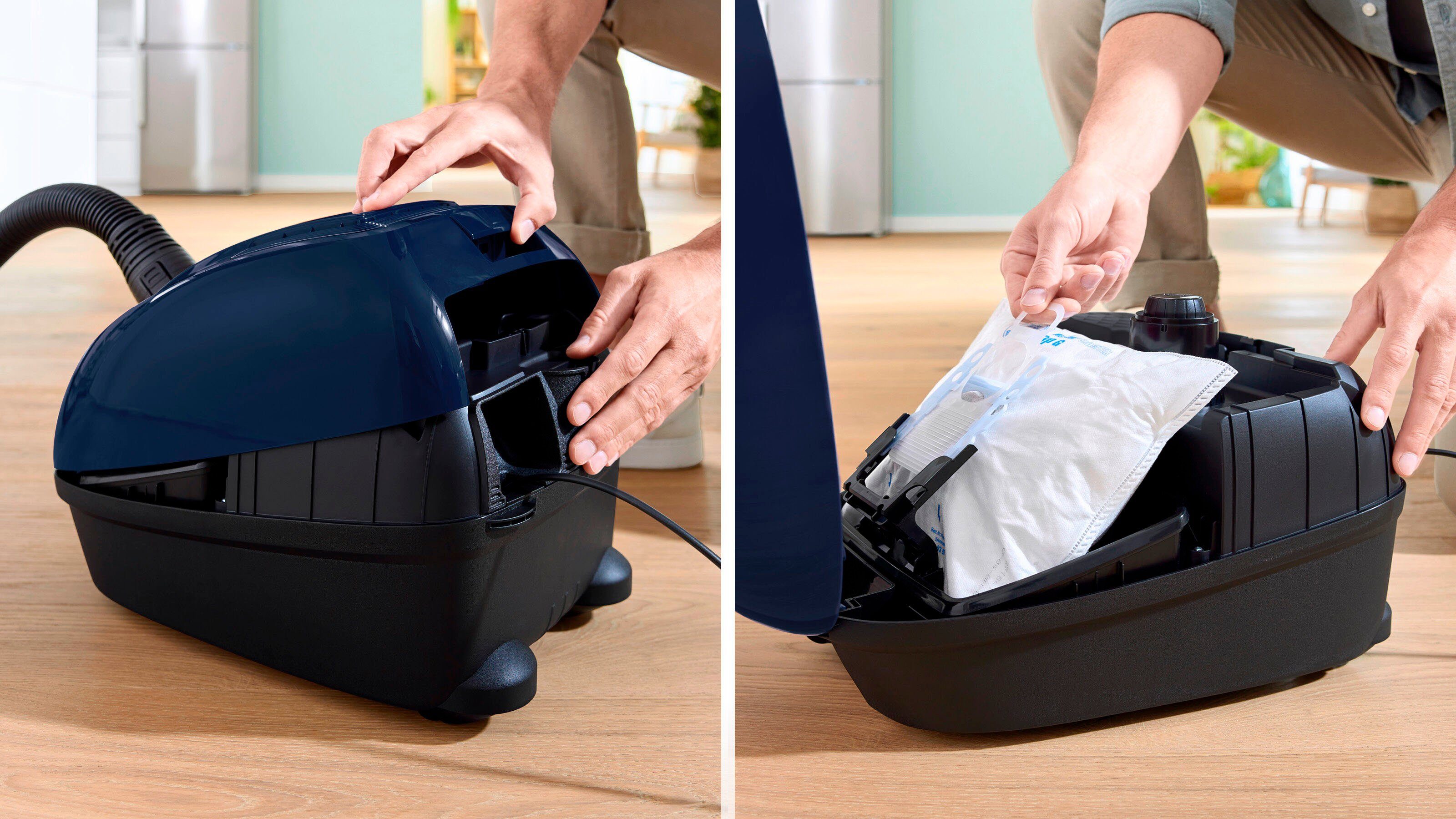 BOSCH Stofzuiger BGD38BU2 van 30% gerecyclede kunststof