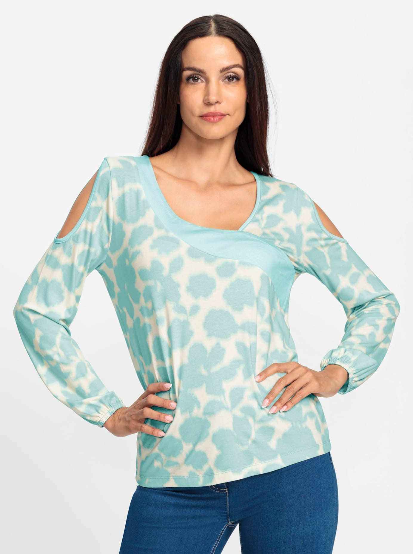 heine Shirt met lange mouwen Shirt (1-delig)