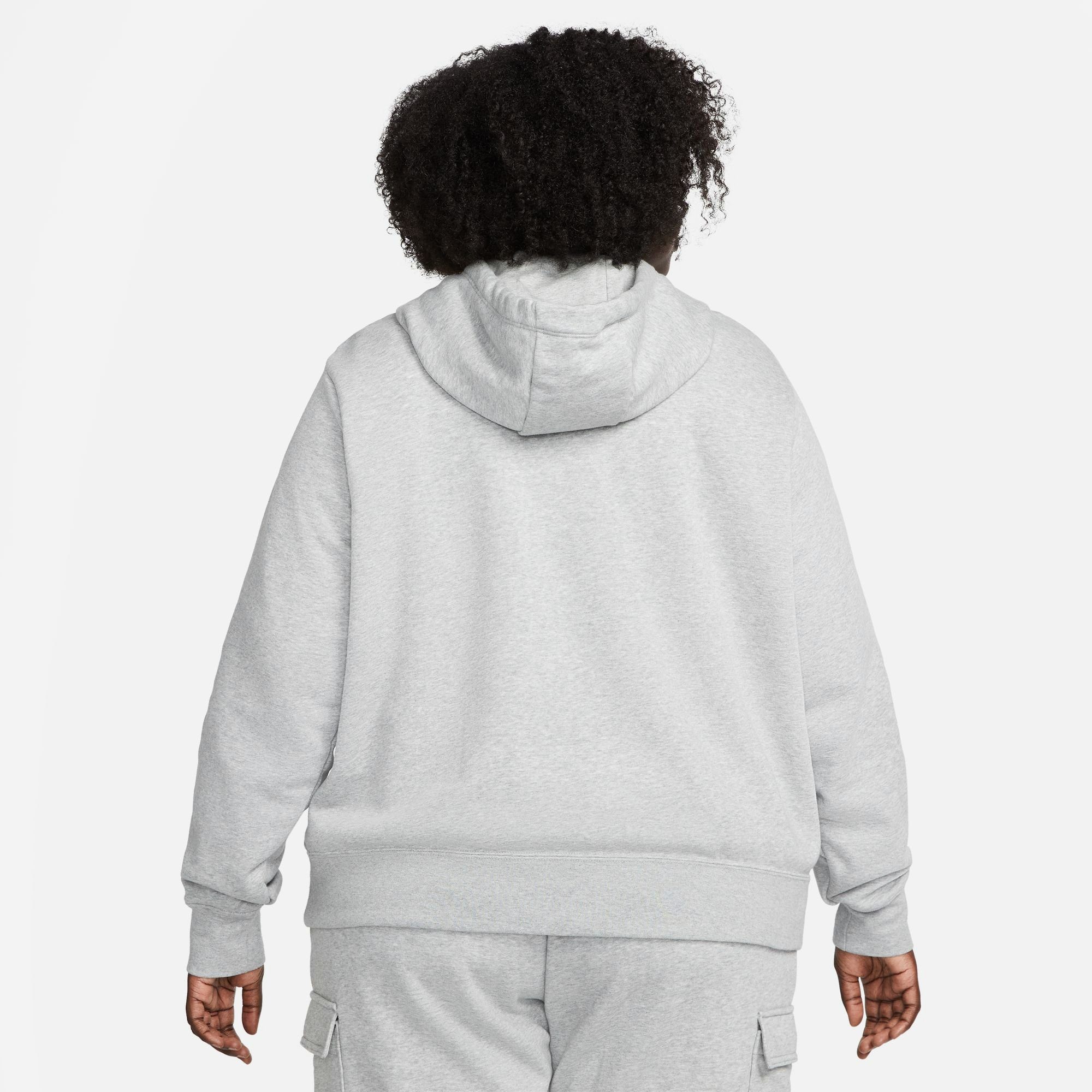 Nike Sportswear Hoodie Club Fleece Women's Pullover Hoodie (Plus Size)