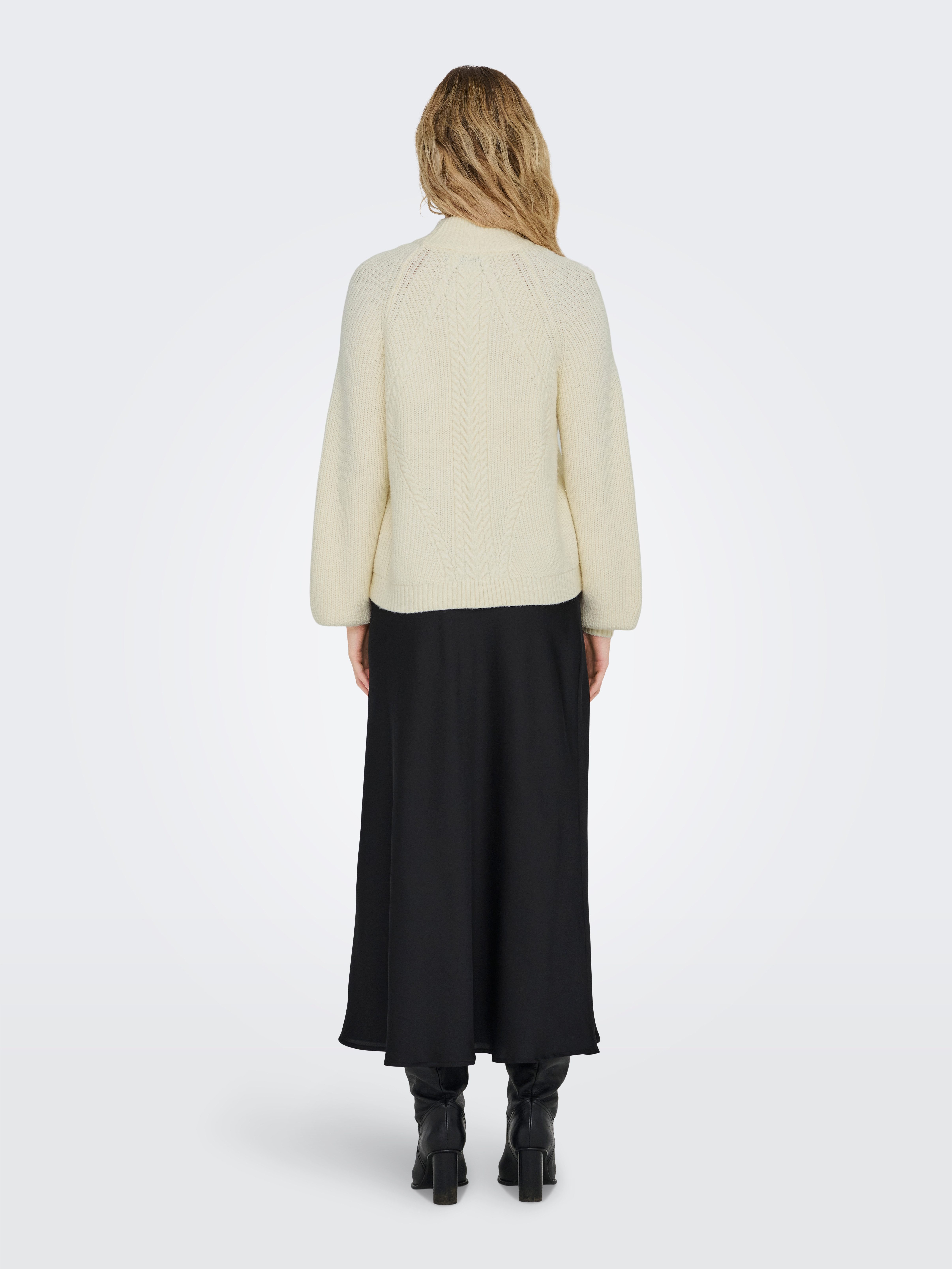 Only Trui met staande kraag ONLKATIA LS DETAIL HIGHNECK CC KNT