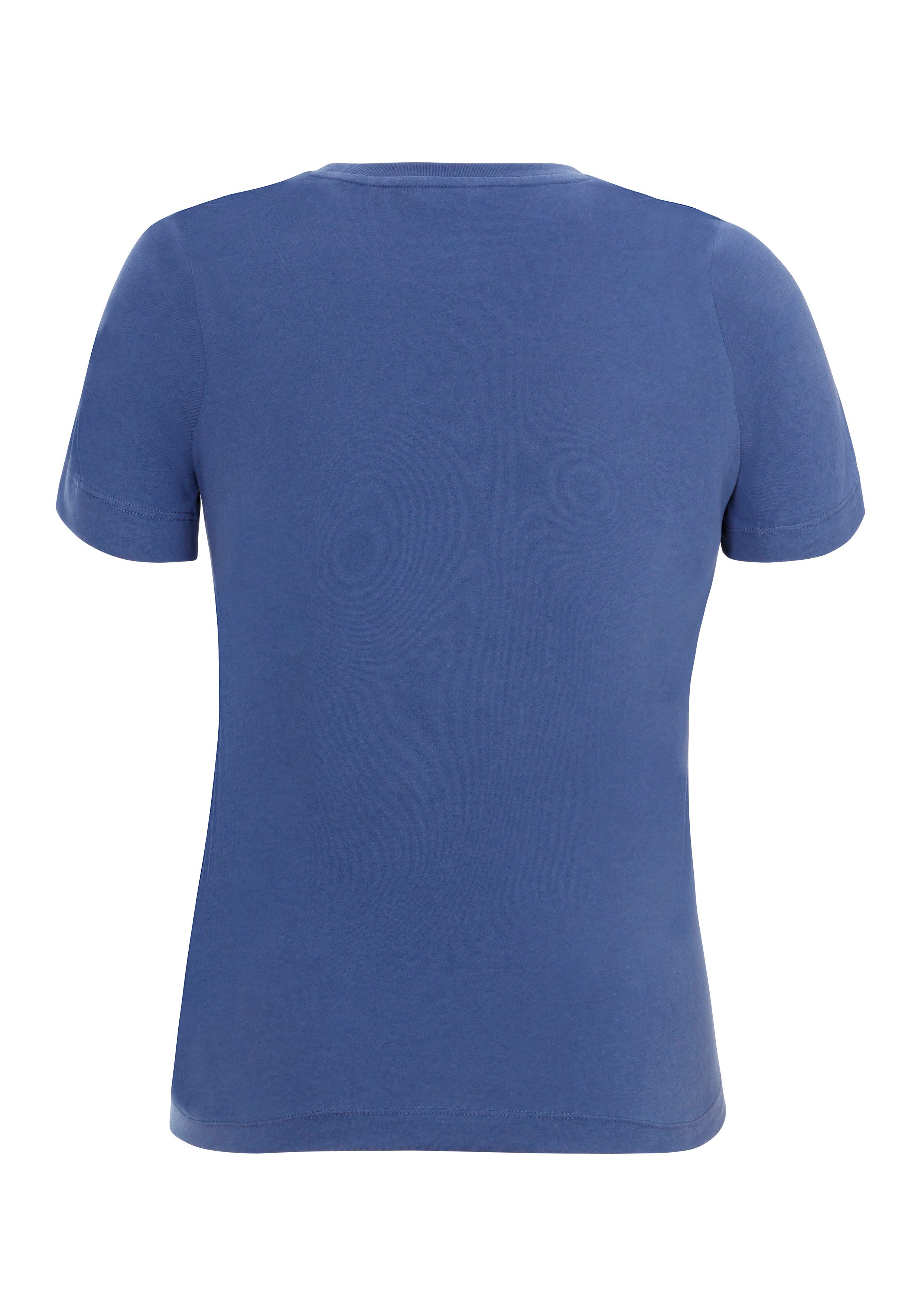 Gant Shirt met korte mouwen PRINTED ARCHIVE SHIELD T-SHIRT klein logoborduursel op borsthoogte