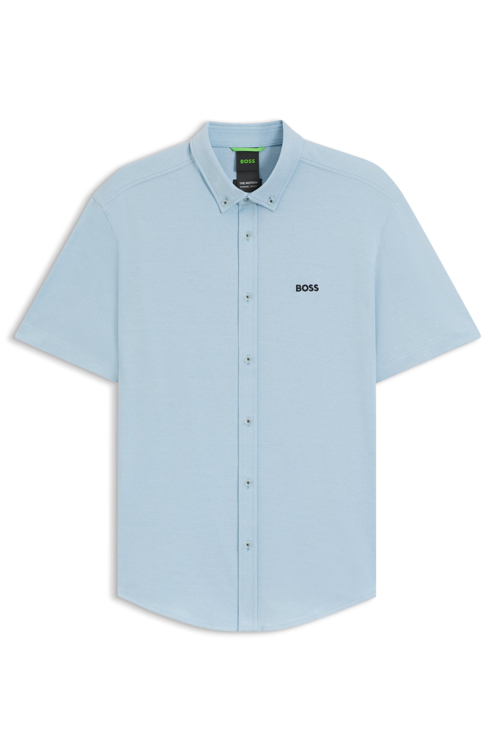 BOSS GREEN Overhemd met korte mouwen B MOTION S