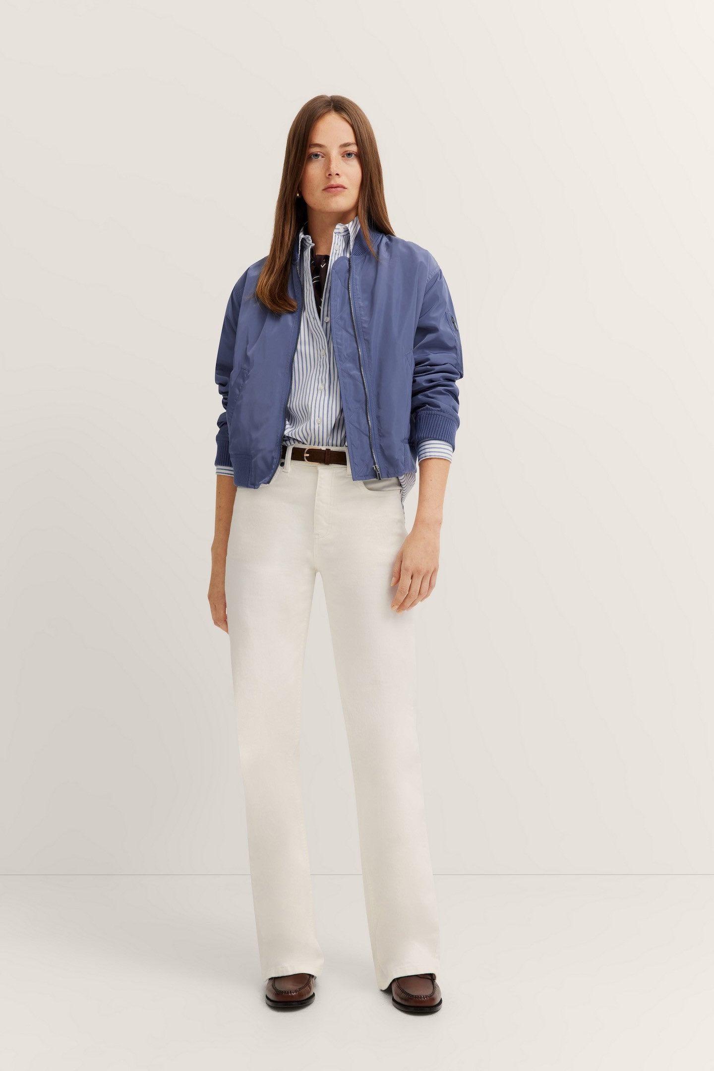 Bugatti Blouson met kleine kraag