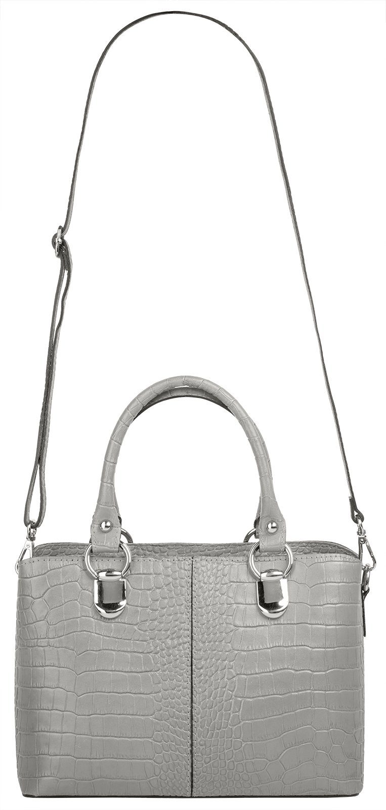Cluty Schoudertas echt leer, made in italy