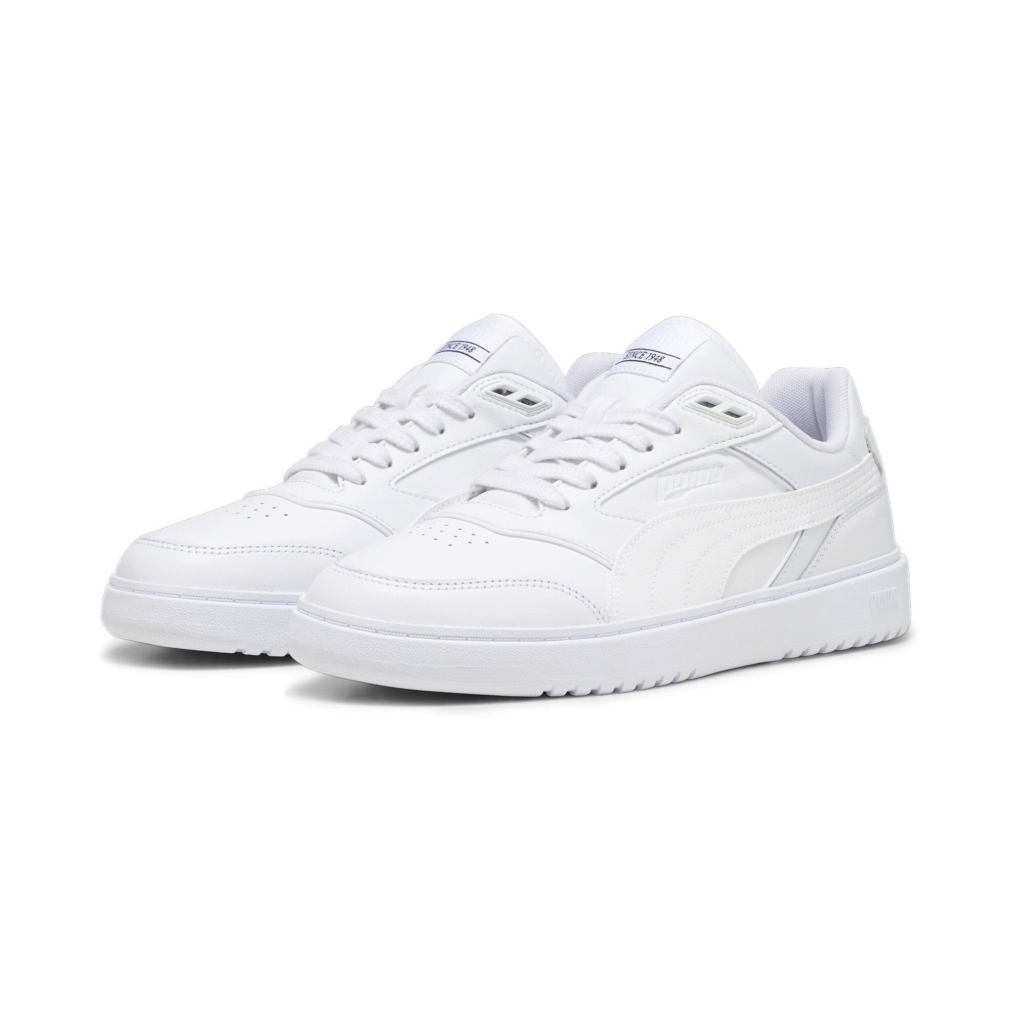PUMA Sneakers DOUBLECOURT jongens lage sneakers maat 42 EU wit
