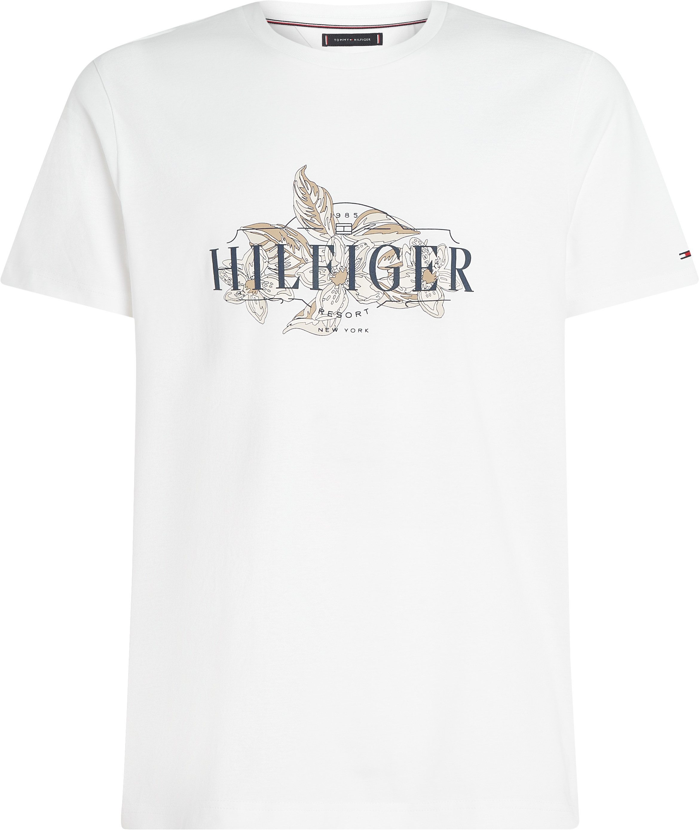 Tommy Hilfiger T-shirt BT-TROPICAL FLRAL HILFIGER TEE-B