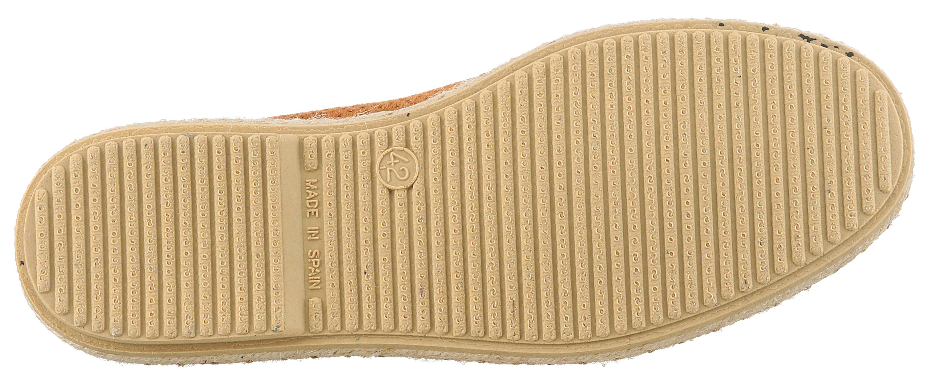 VERBENAS Espadrilles Tom Pacific , loafer, slip-on, zomerschoen, strandschoen met stretch inzetstukken
