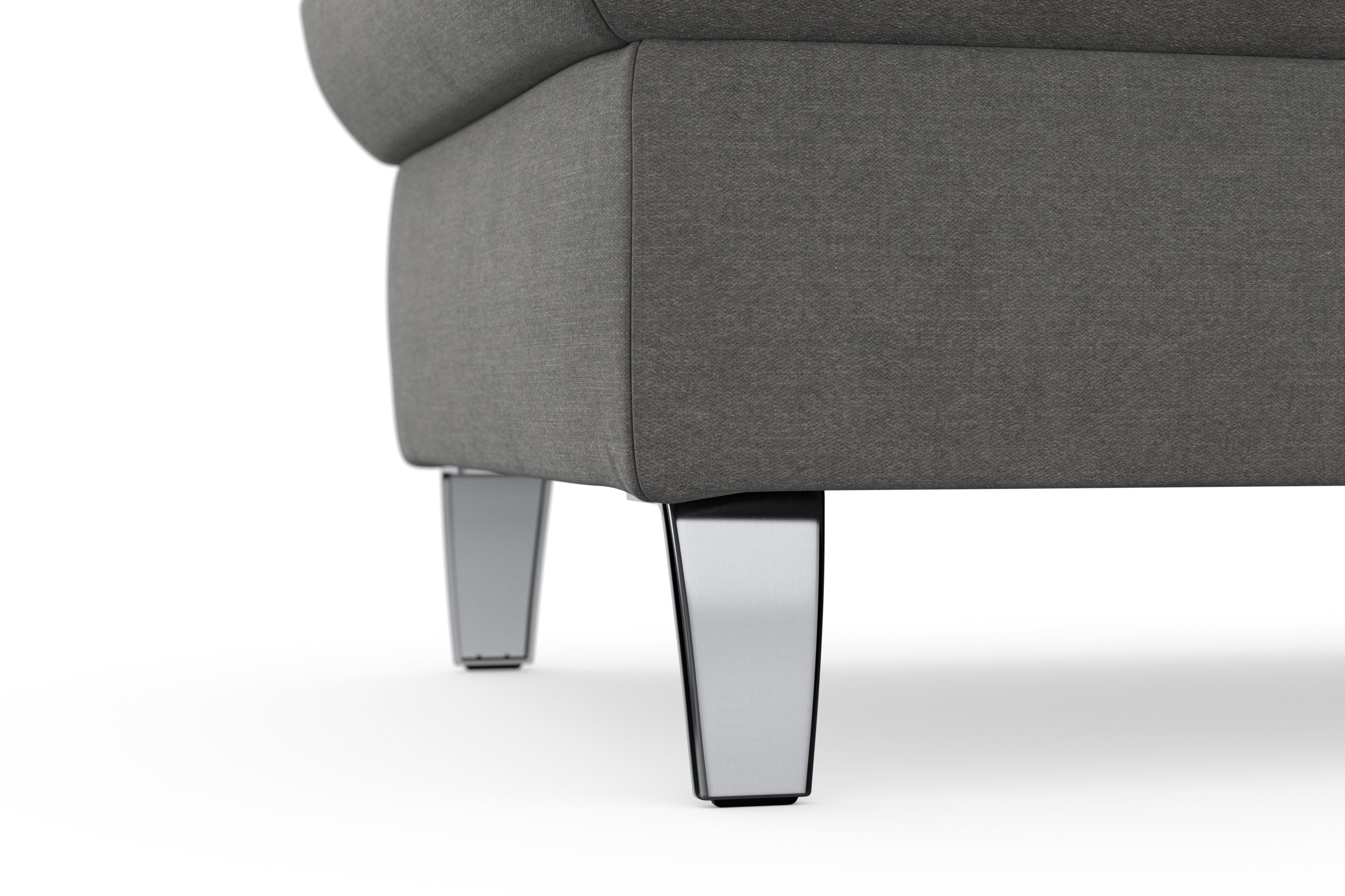 sit&more Hocker met bergruimte Maggiore met bergruimte en moderne metalen poten