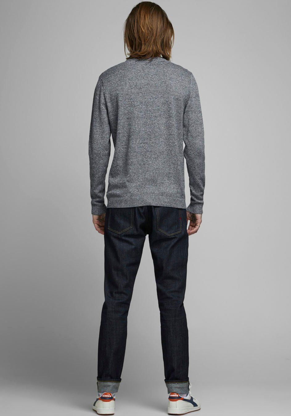 Jack & Jones Trui met ronde hals BASIC KNIT CREW NECK