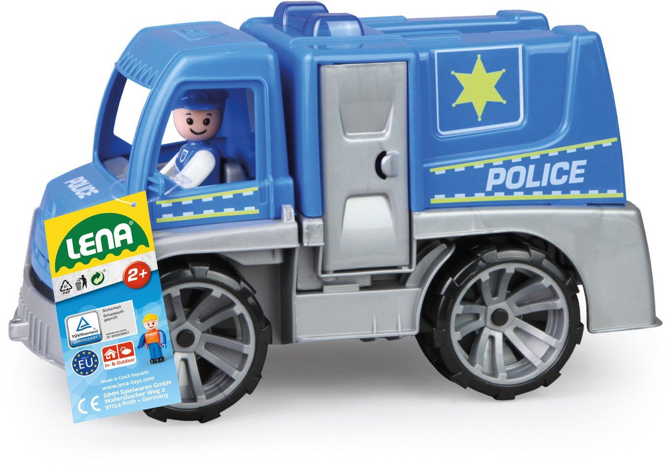 Lena® Politie speelgoed Truxx, politiewagen