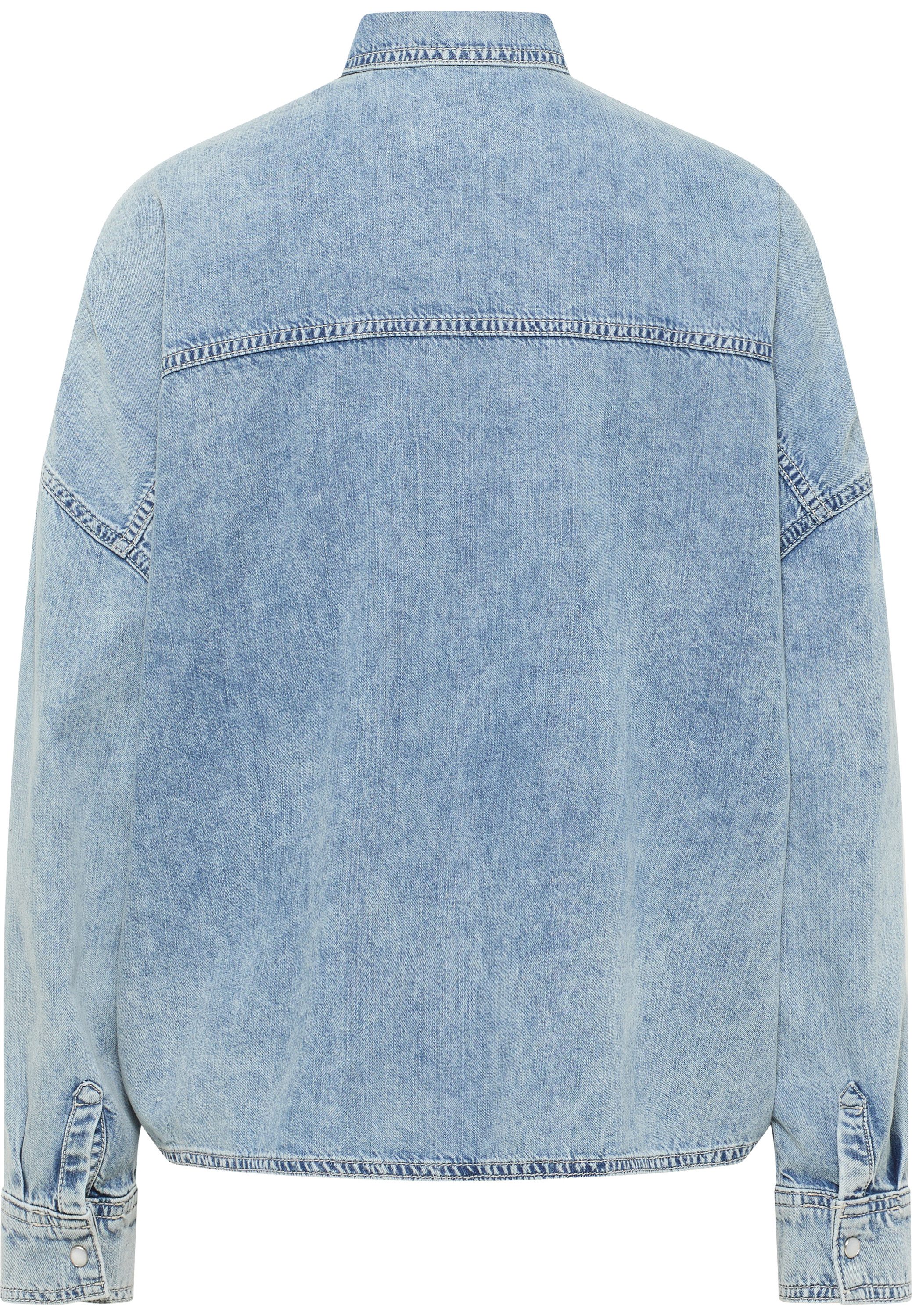 MUSTANG Blouse met lange mouwen Damesstijl Ruby Pockets
