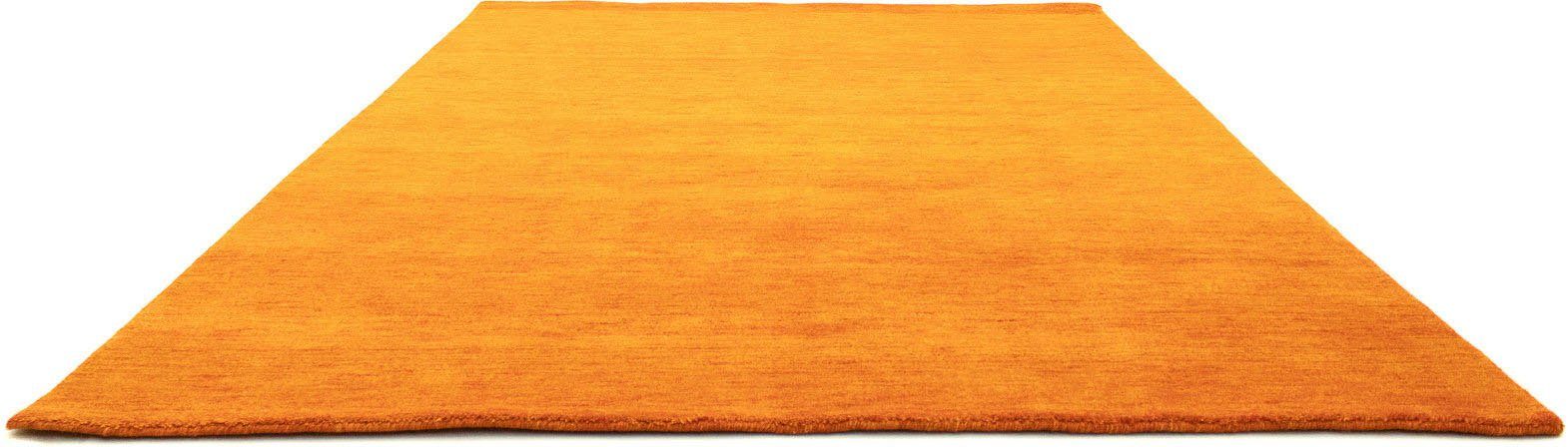 morgenland Wollen kleed Uni - Gabbeh tapijt - Softy Gabbeh look, uni kleuren, 100% wol, zeer zachte pool, woonkamer
