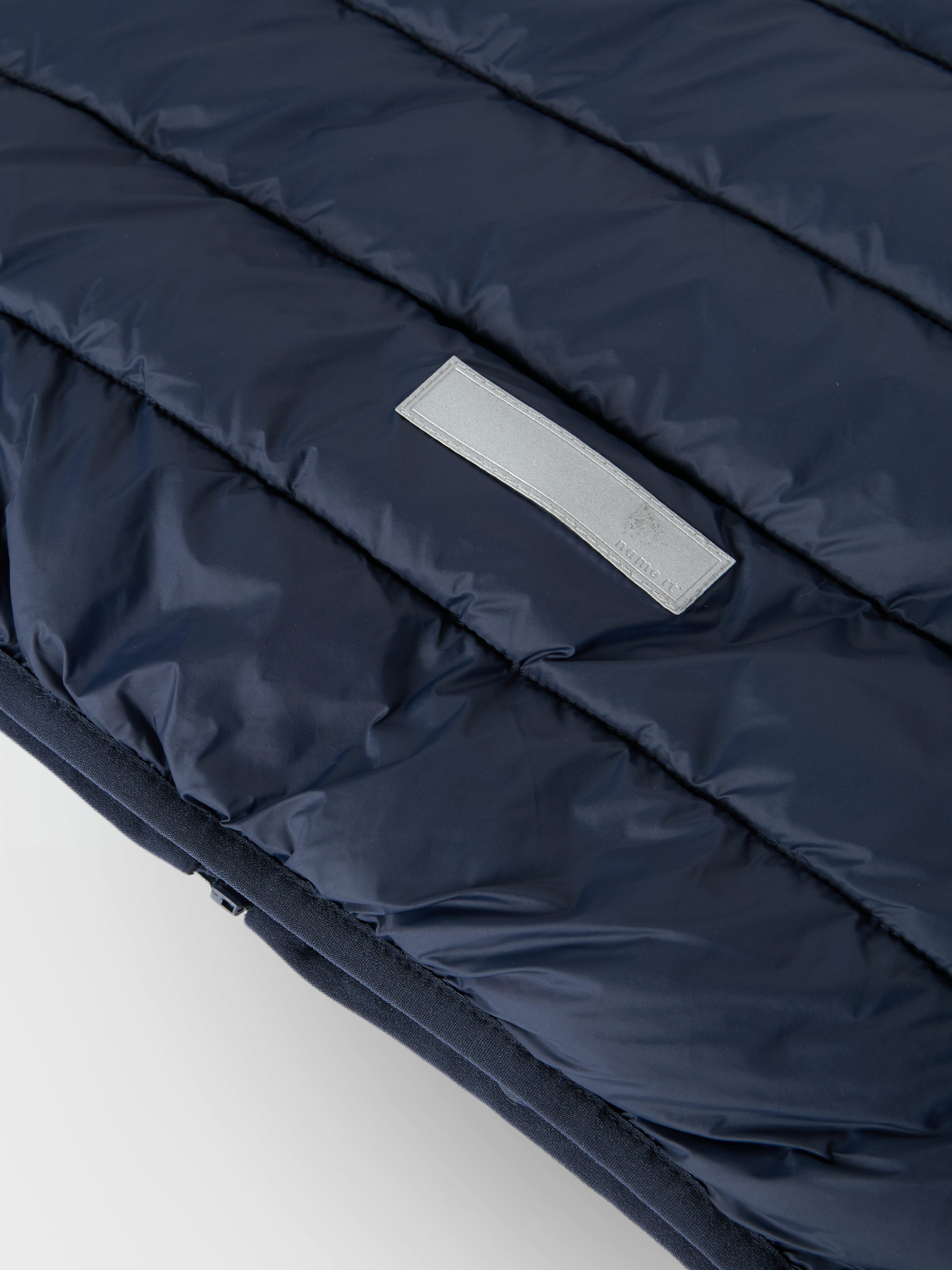 Name It Gewatteerde jas NKMMONAY JACKET PB met reflecterende details
