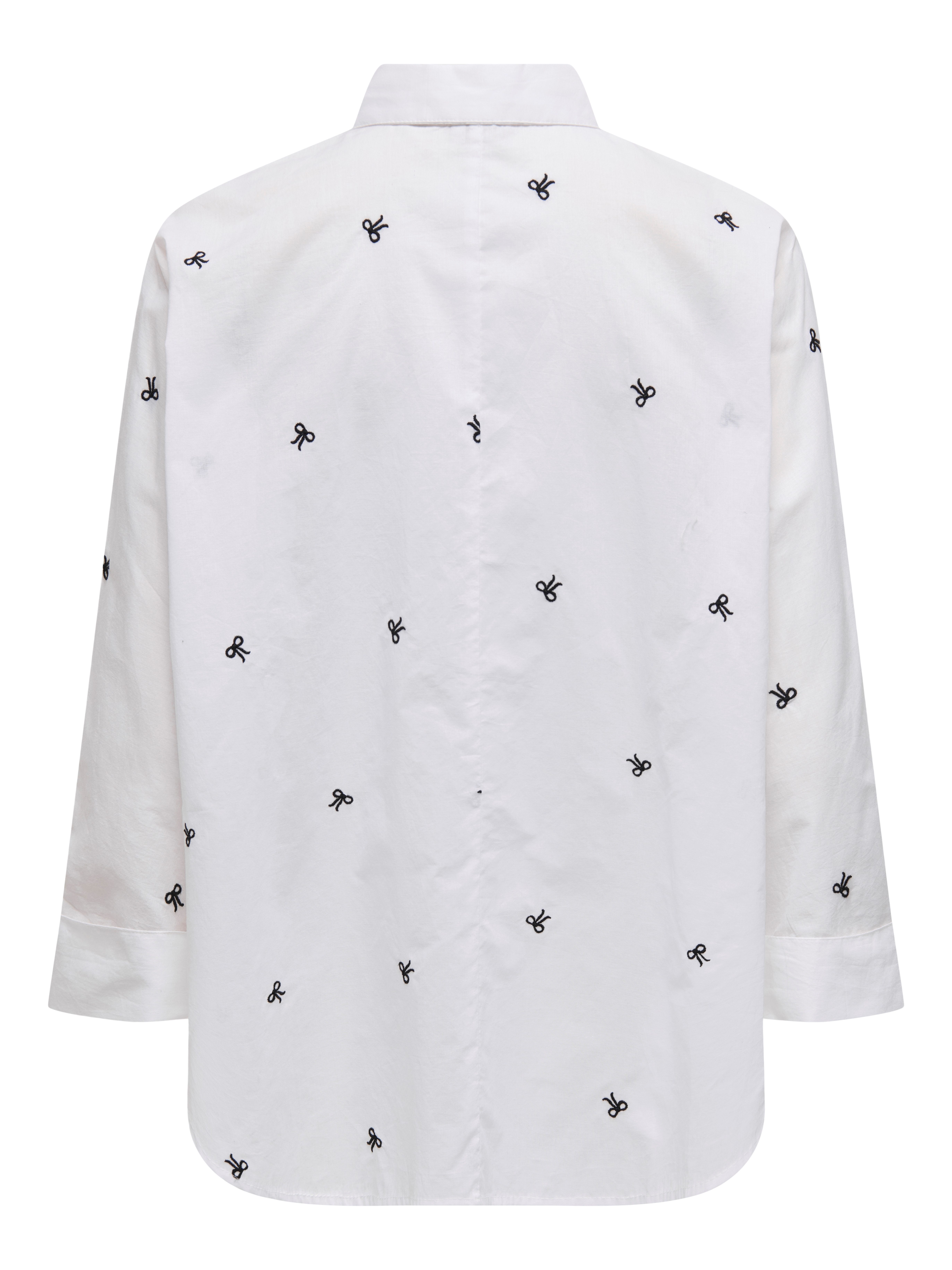 Only Overhemdblouse ONLNEW LINA GRACE LS EMB SHIRT NOOS WVN