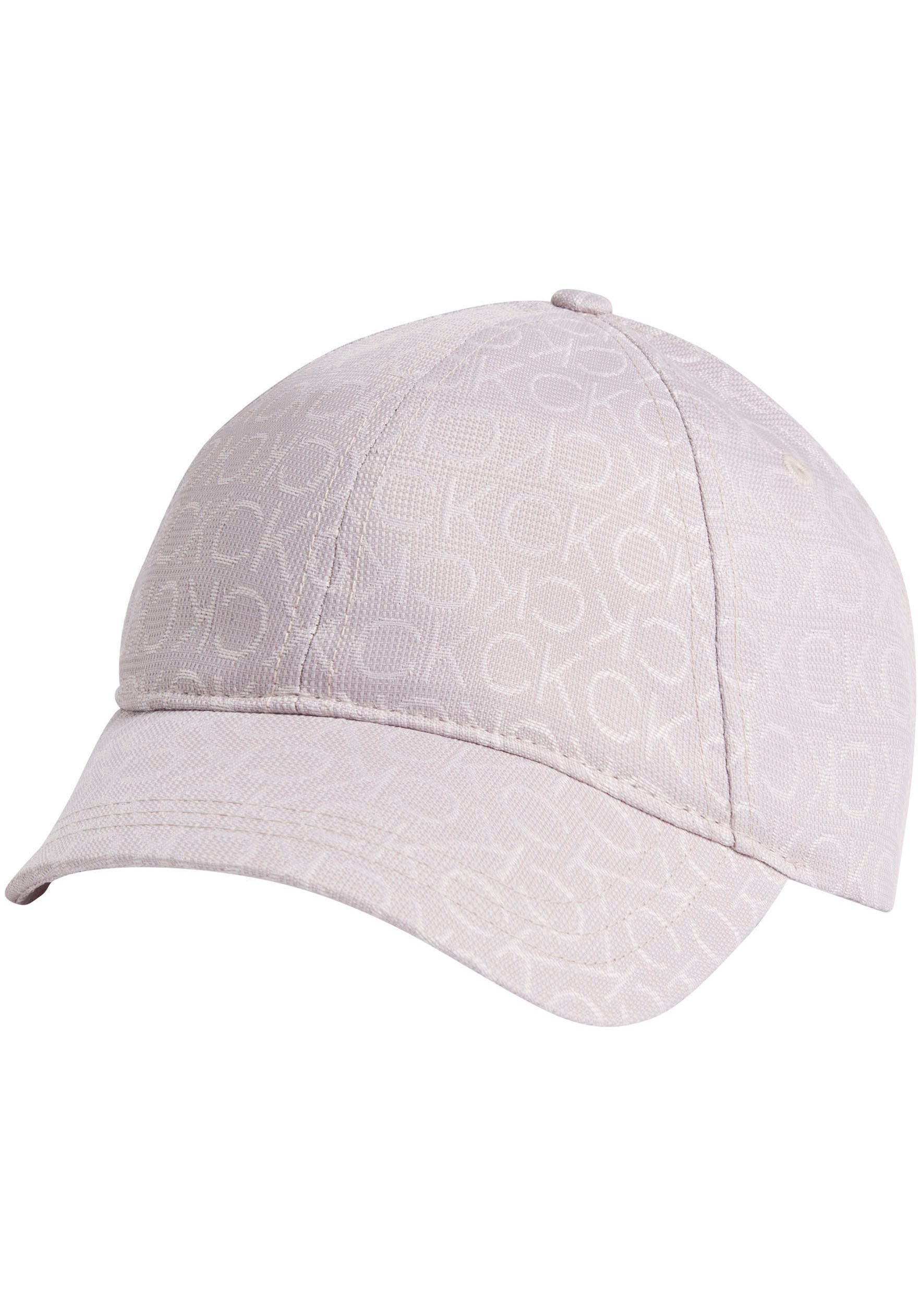 Calvin Klein Baseball pet MONOGRAM JACQUARD CAP Alloverpatroon klemsluiting