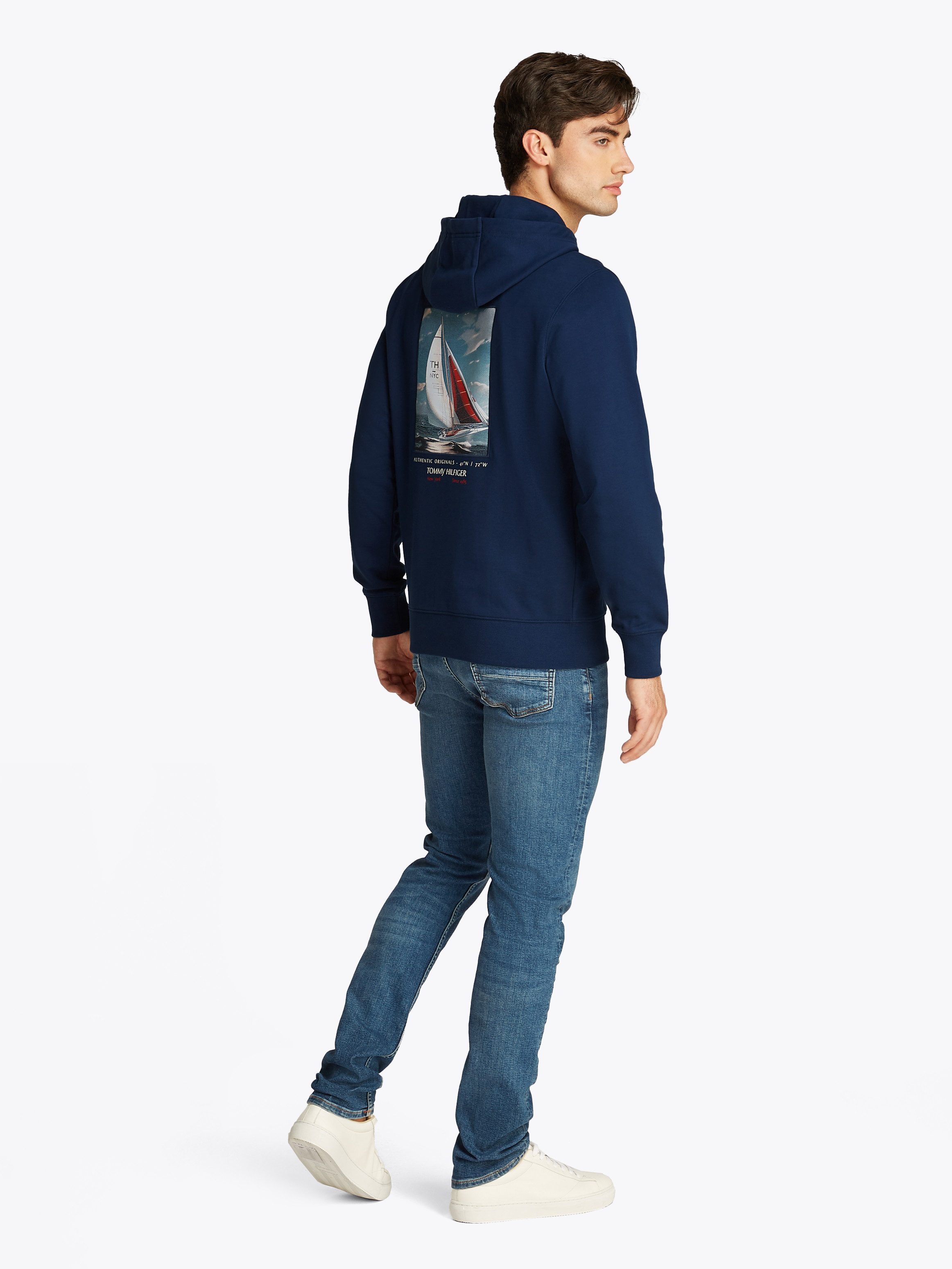 Tommy Hilfiger Hoodie HILFIGER COLOR PHOTO PRT HOODIE
