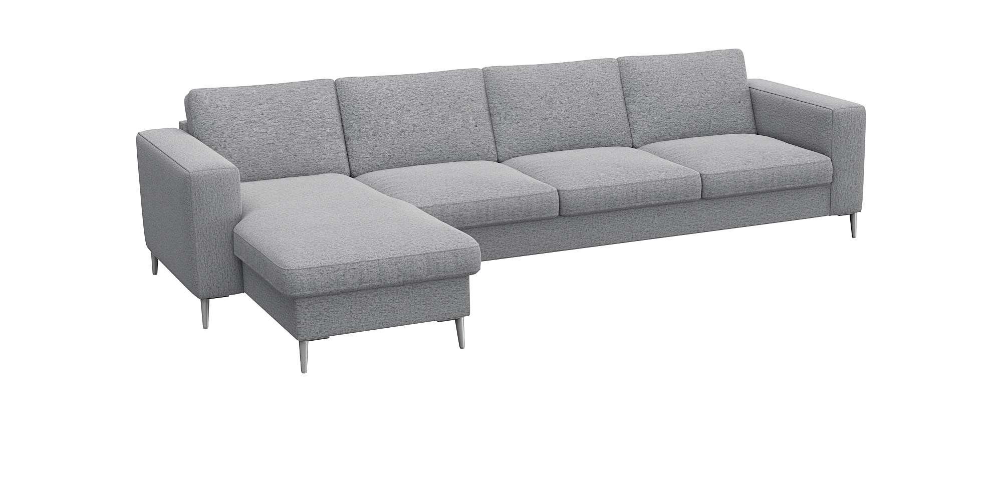 FLEXLUX Hoekbank Fiore, super zitcomfort door koudschuim in de zitting, L-vorm