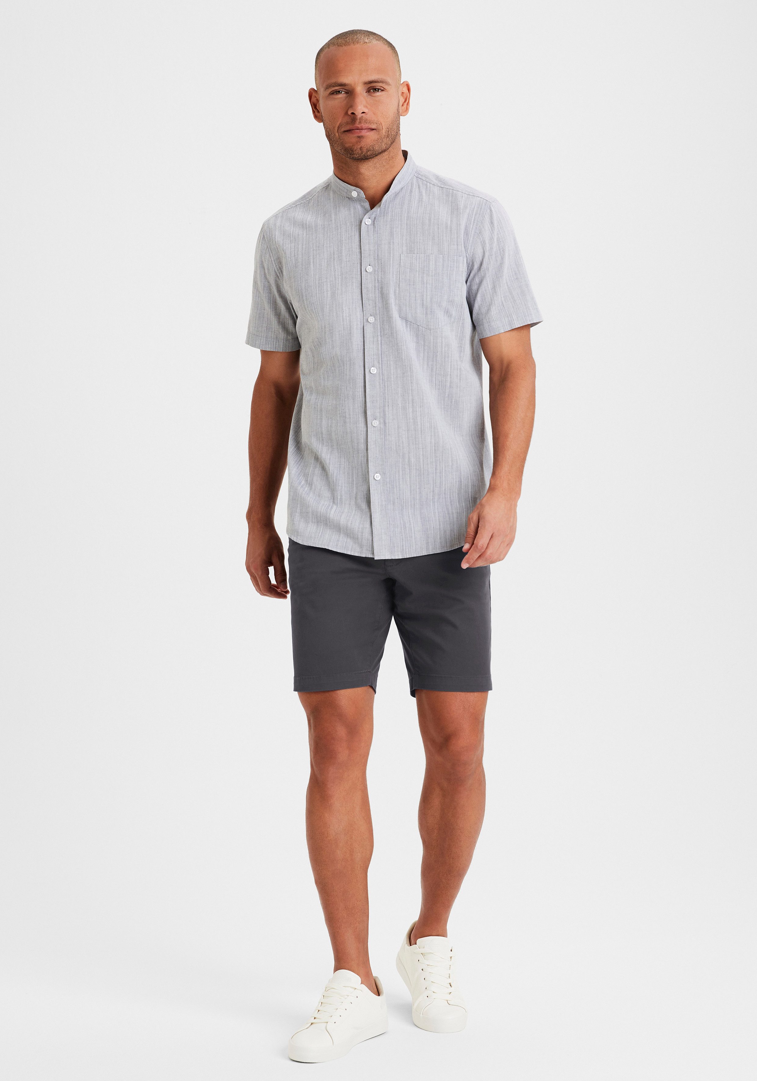 H.I.S Chino-short Regular fit Shorts van elastische katoenkwaliteit