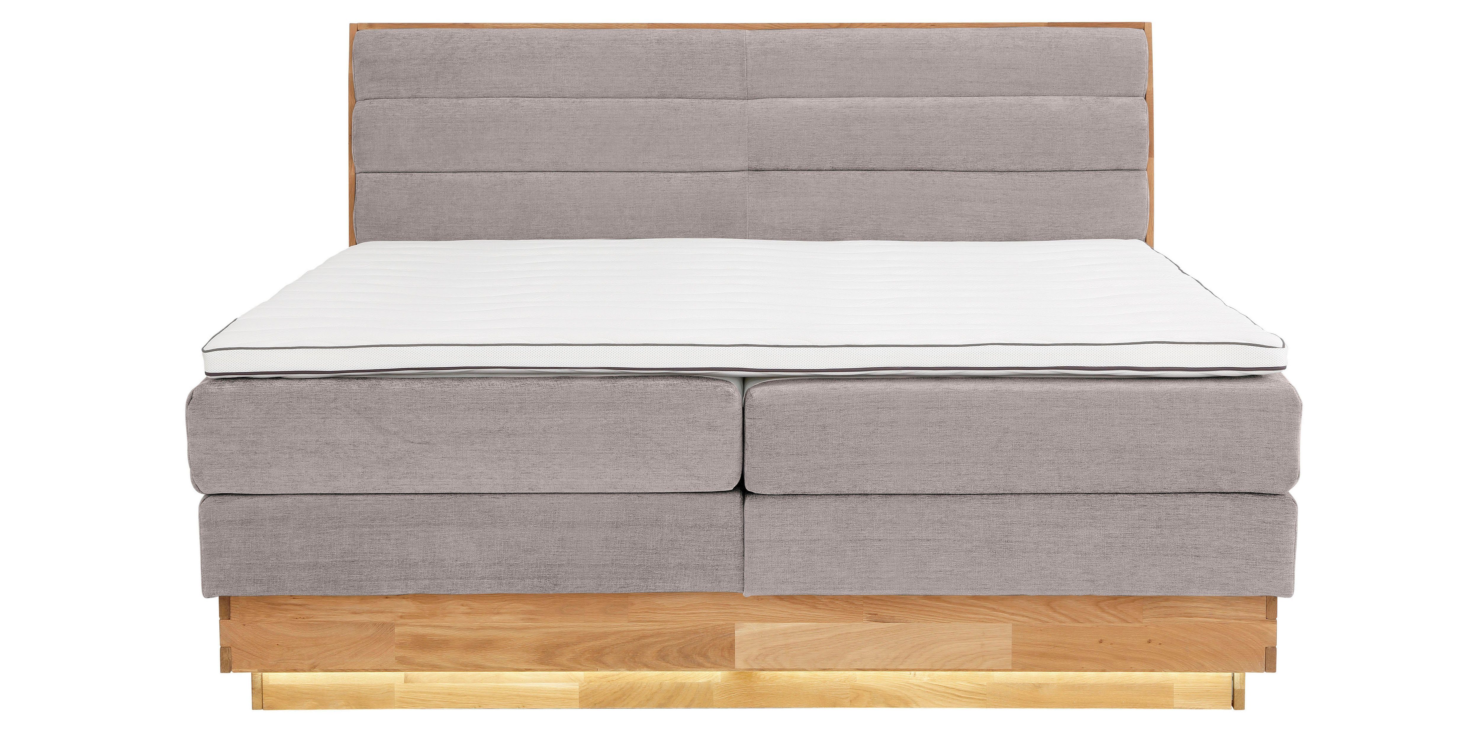 OTTO products Boxspring Ledverlichting, met gecertificeerde, gerecyclede overtrekstoffen