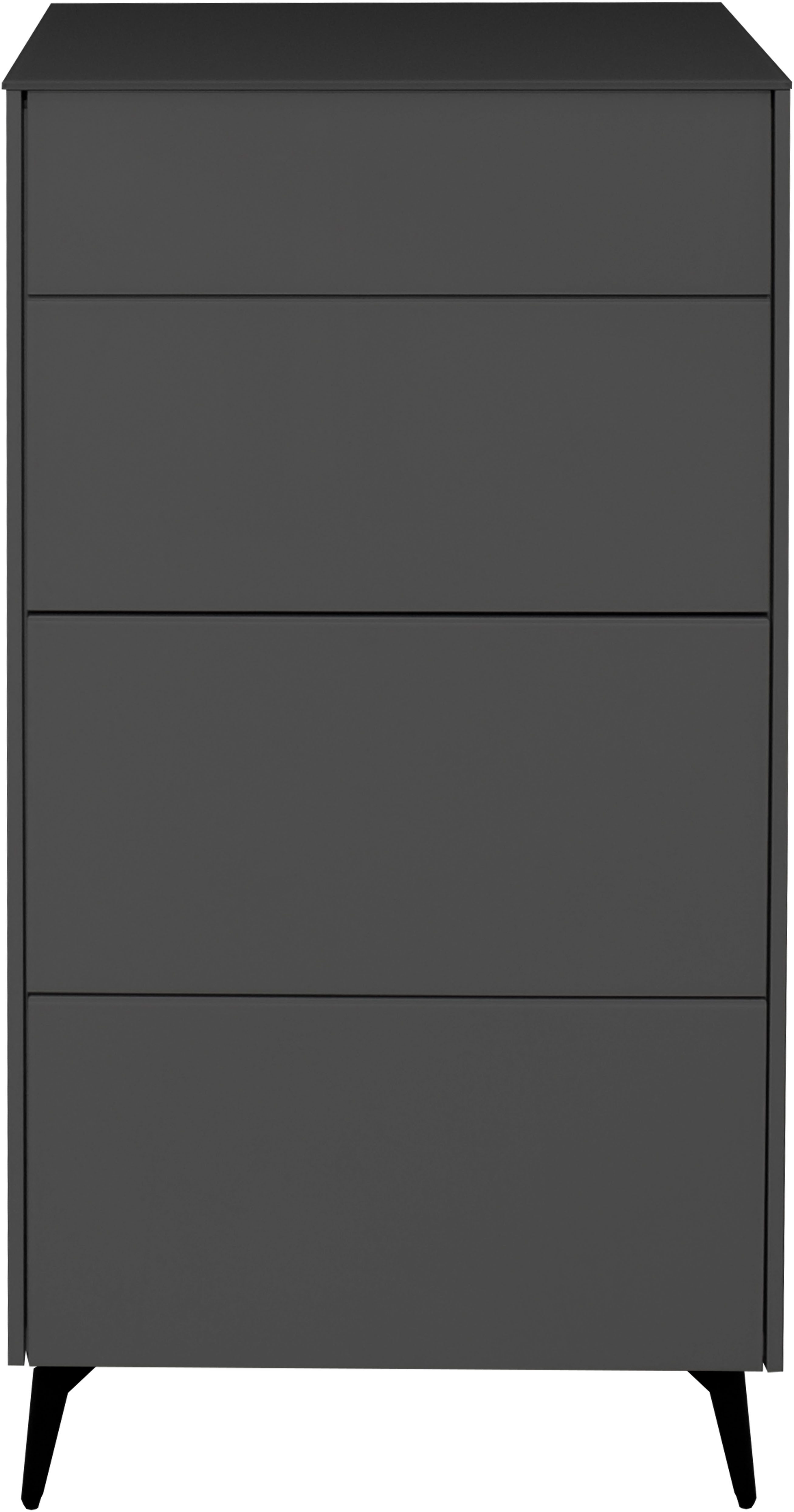 Mäusbacher Kast Imola BESTSELLER! Commode met glasfront en glazen bovenblad