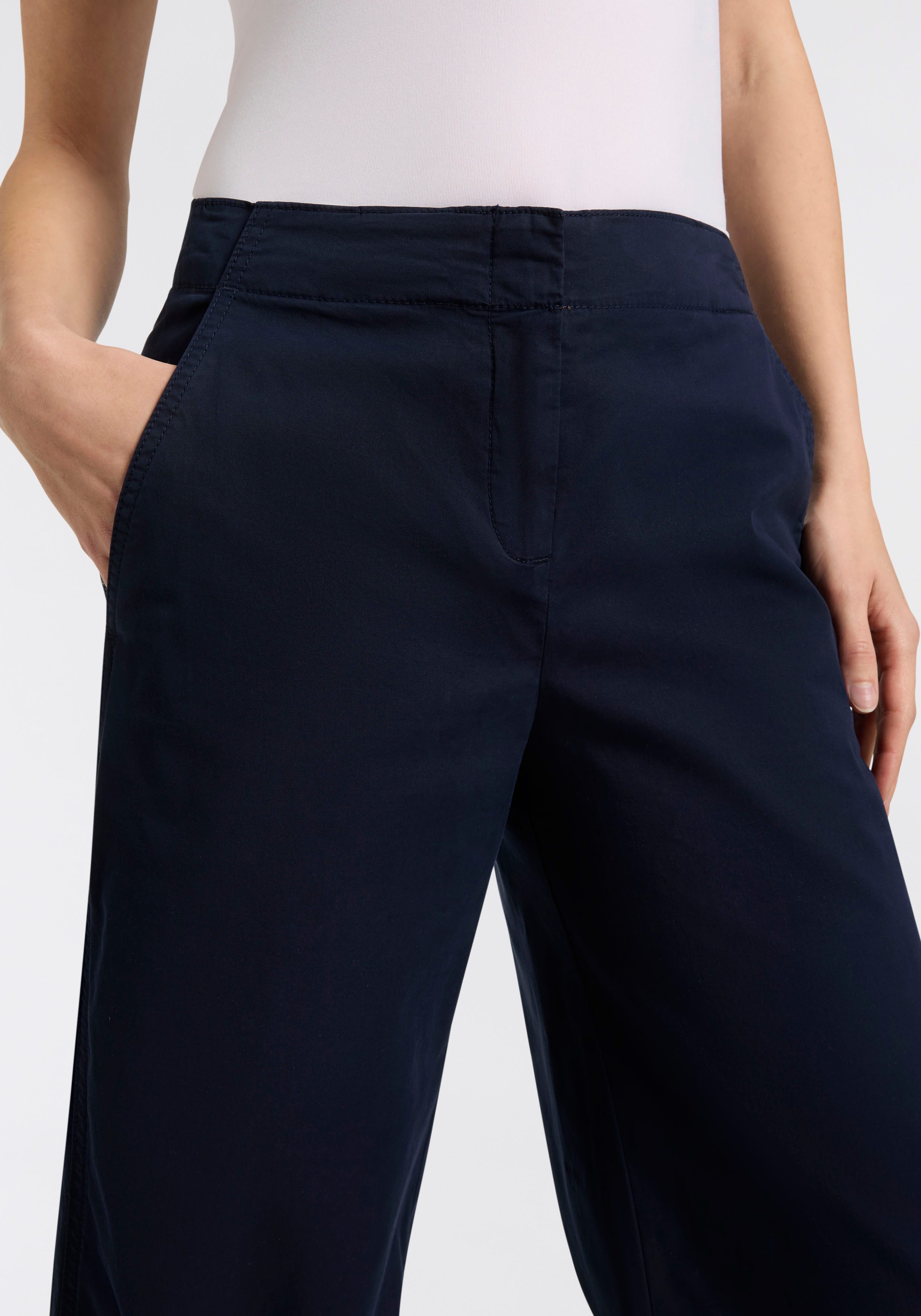 Boss Orange Geweven broek Tahilone premium damesmode