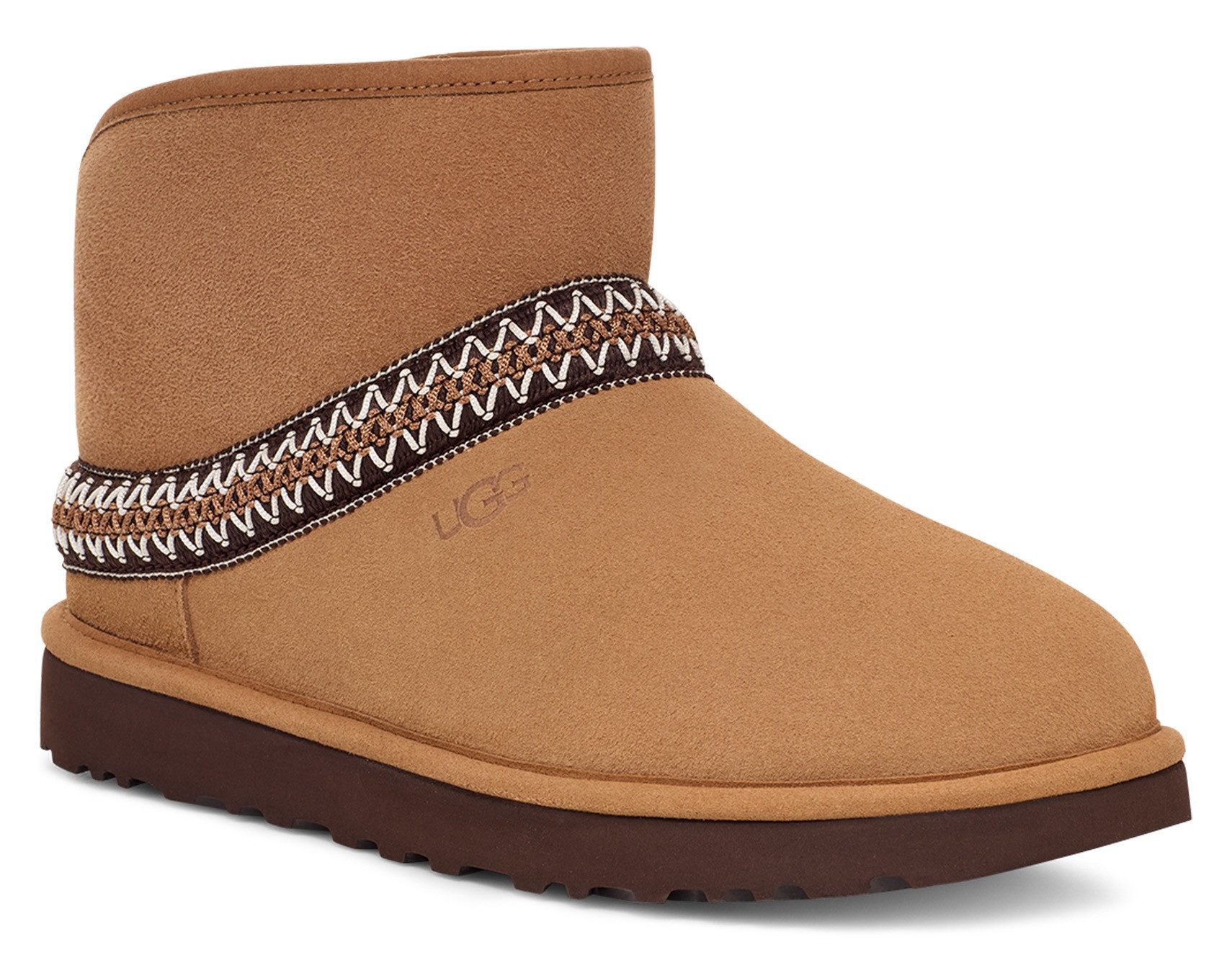 UGG Boots zonder sluiting CLASSIC MINI CRESCENT , winterlaarzen, snowboots met knusse...