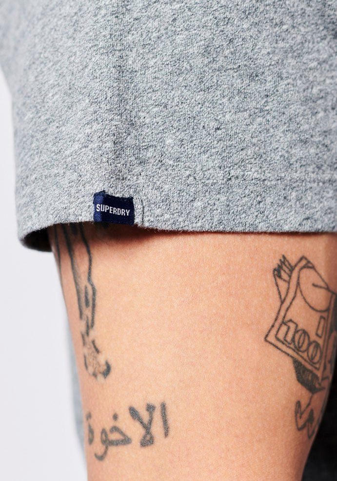 Superdry Shirt met ronde hals Vintage Logo Emb Te