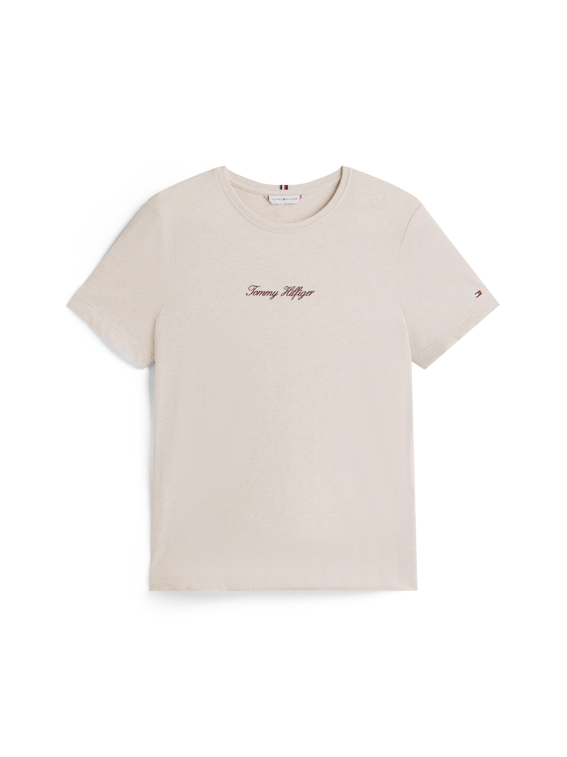 Tommy Hilfiger Shirt met korte mouwen CLASSIC SCRIPT REG SS TEE