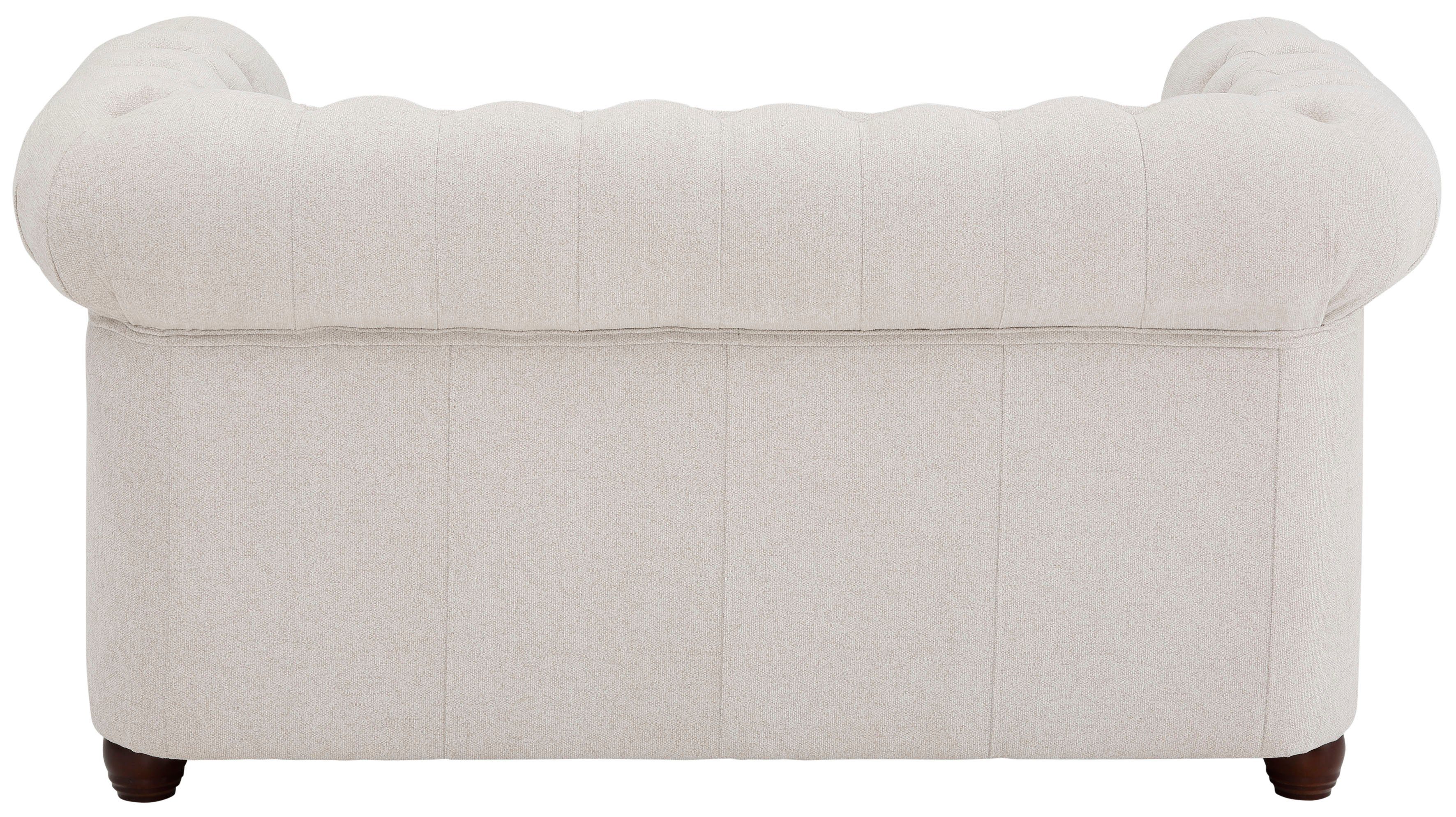 Home affaire Chesterfield-bank New Castle met hoogwaardige capitonnage in chesterfield-design, bxdxh: 148x86x72