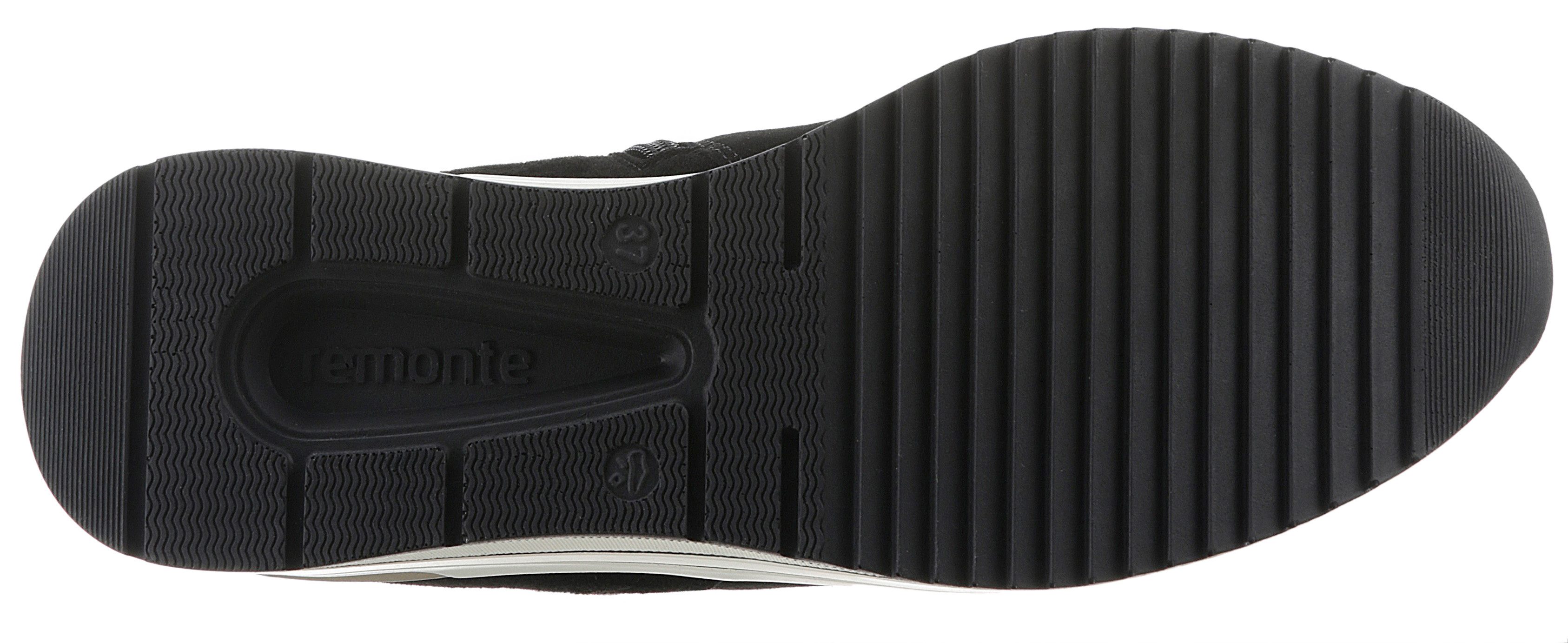 Remonte Chelsea-boots sleehak, enkellaars, zachte inlegzool met schokabsorptie