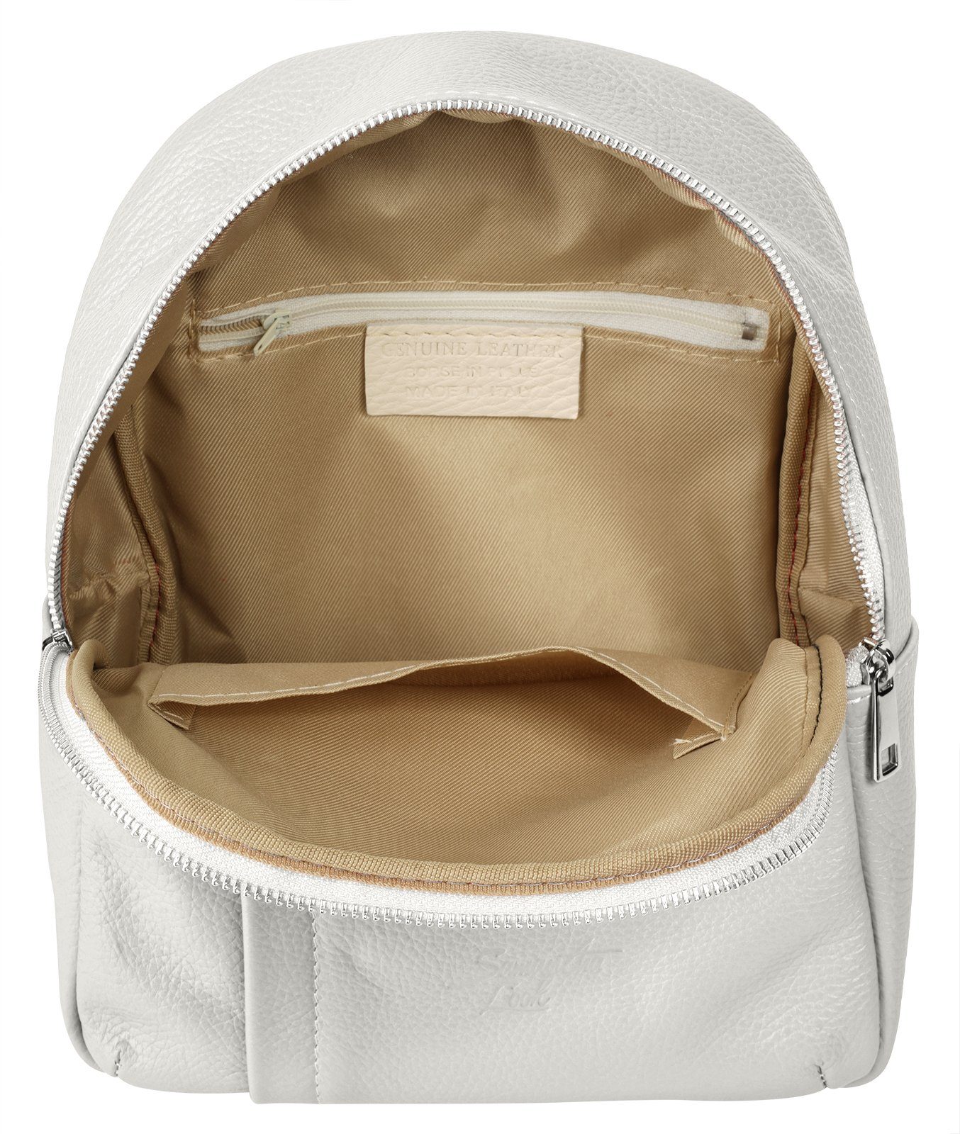 Samantha Look Rugzak echt leer, made in italy