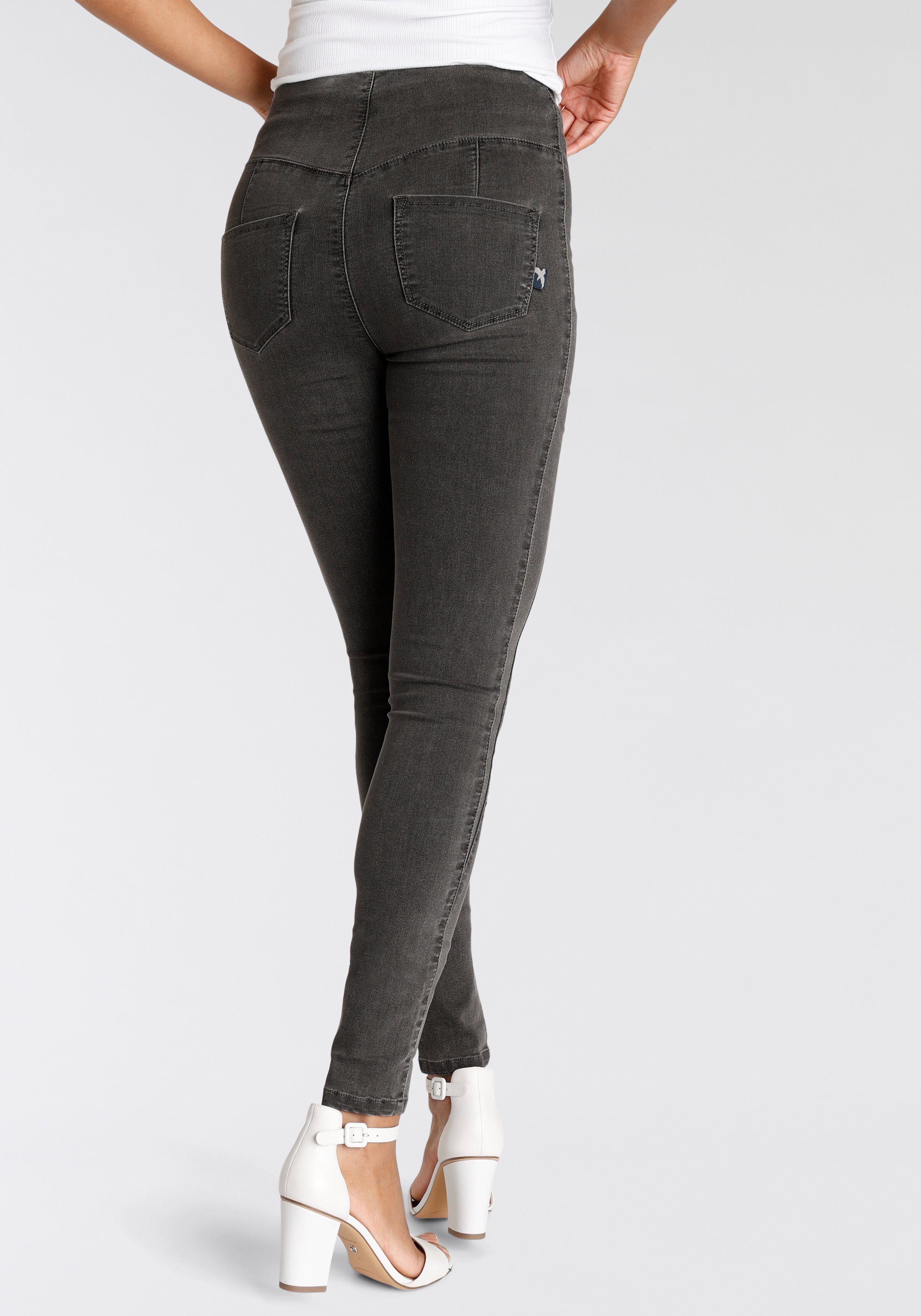 Arizona Jeggings extra-strak gesneden pasvorm, hoge taille