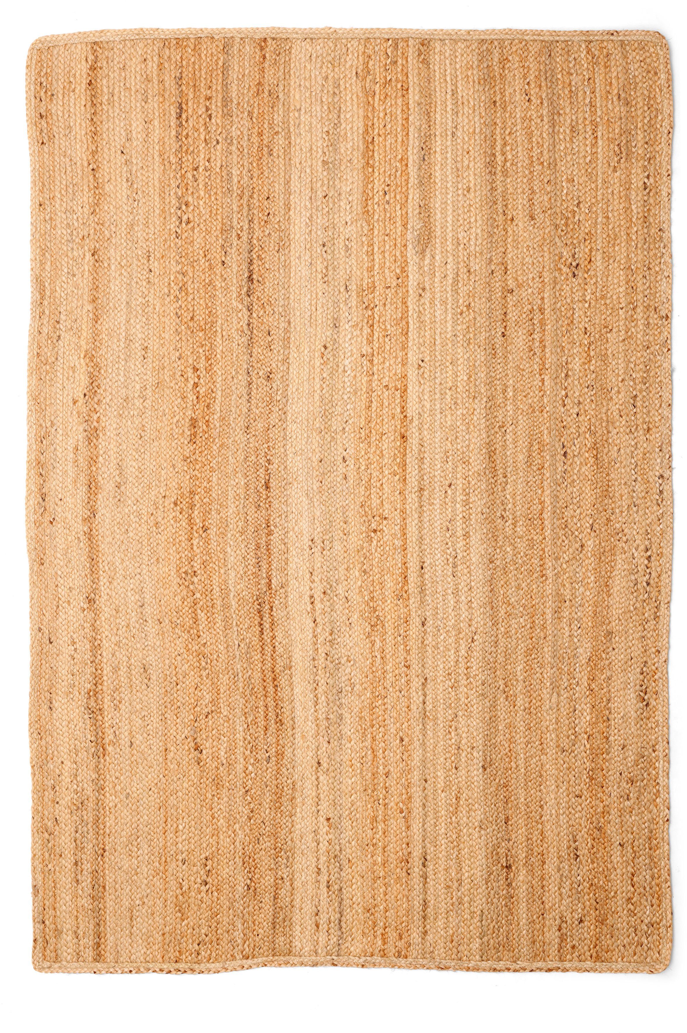 Myflair Möbel & Accessoires Vloerkleed Lola Jute tapijt, omkeerbaar tapijt, handgeweven, 100% natuurlijke vezel, Boho-stijl