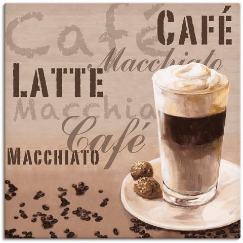 Artland artprint Kaffee Latte Macchiato