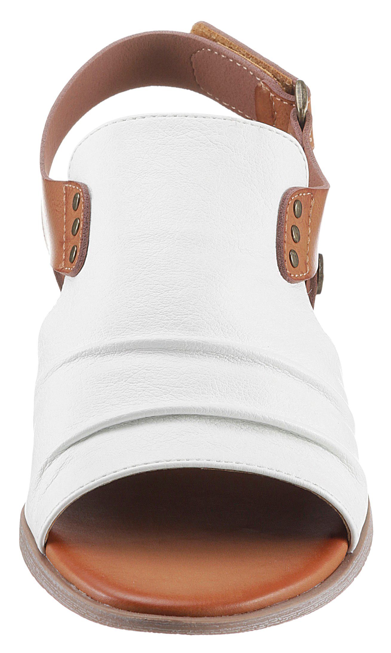 Mustang Shoes Sandalen zomerschoen, sandaal, blokhak, met klittenbandsluiting
